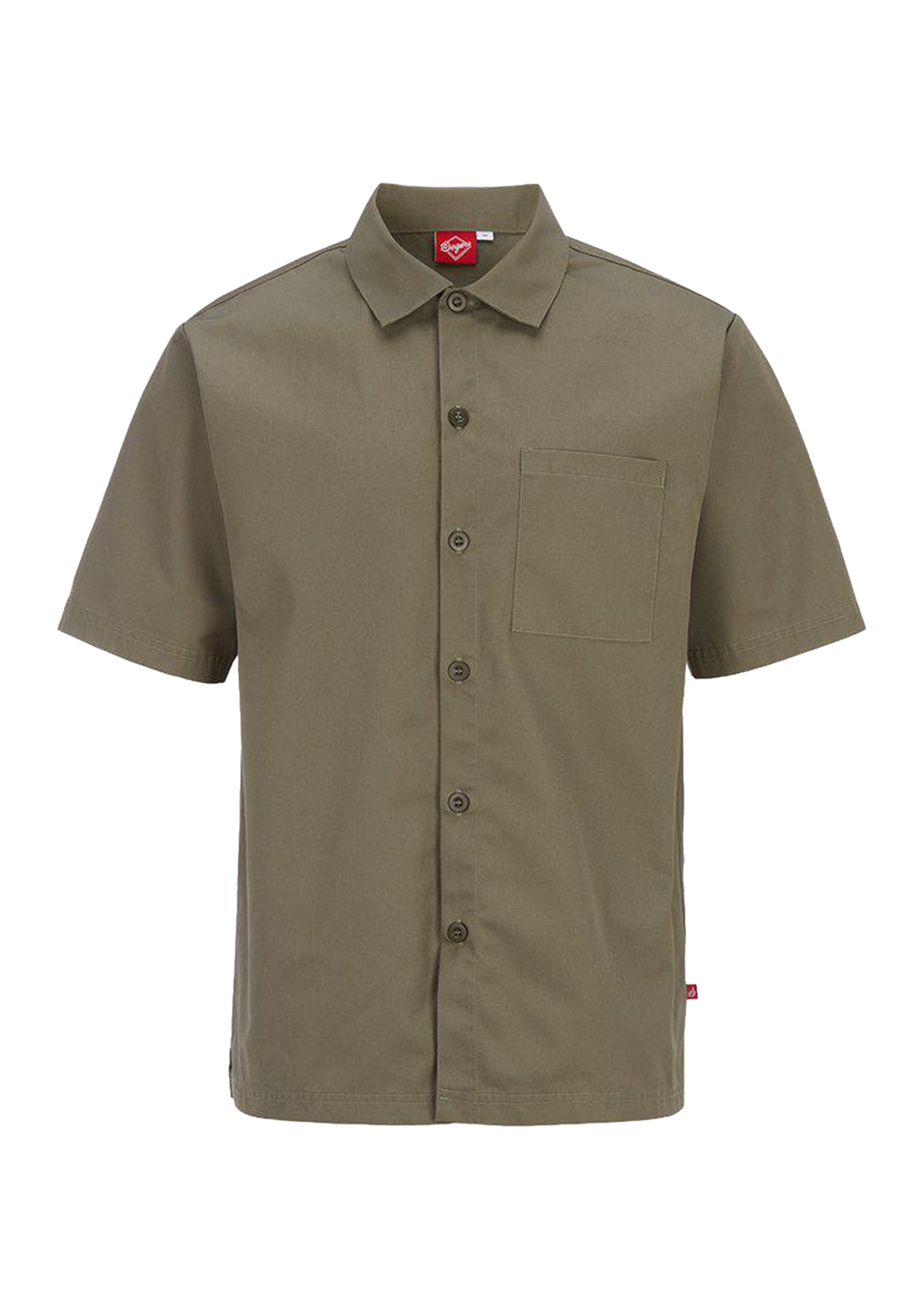 Camicia a Maniche Corte con Vestibilità Rilassata Unisex