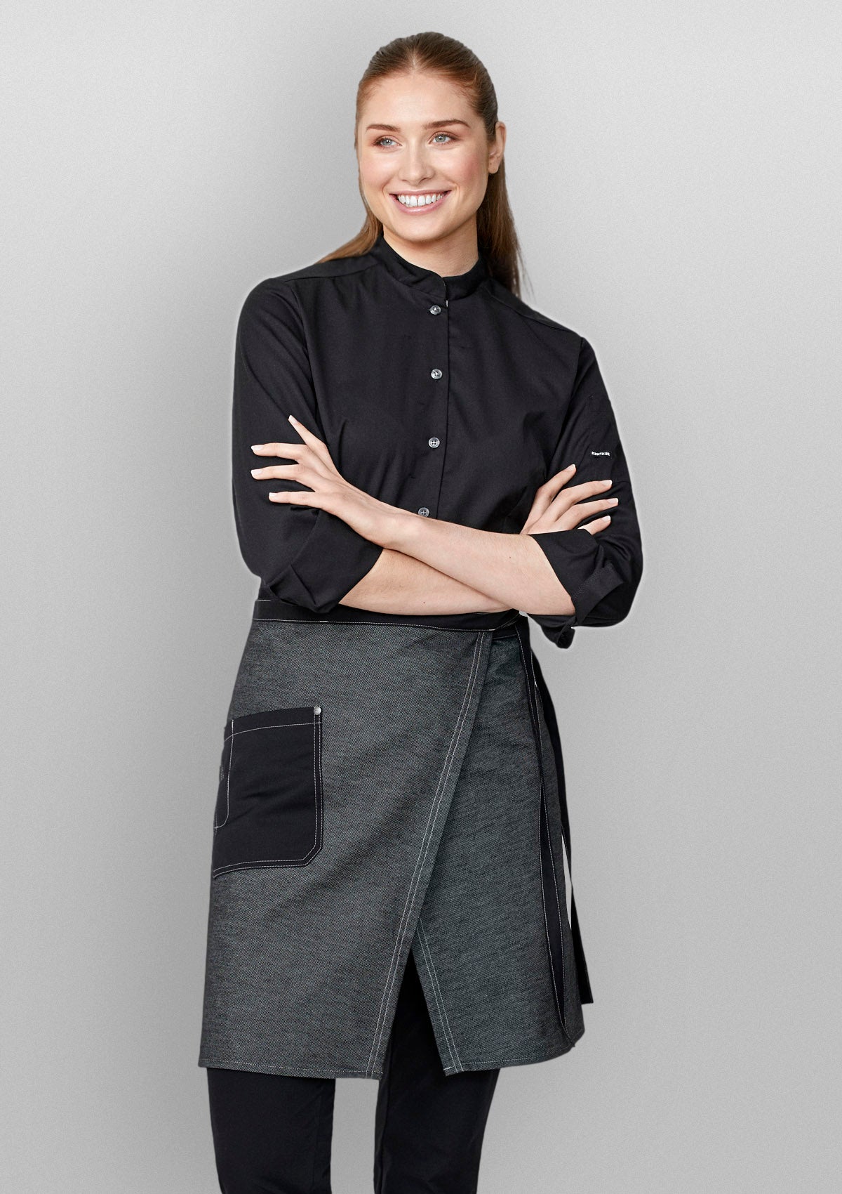 Camicia Moderna Donna Chef & Servizio Maniche Lunghe | Kentaur