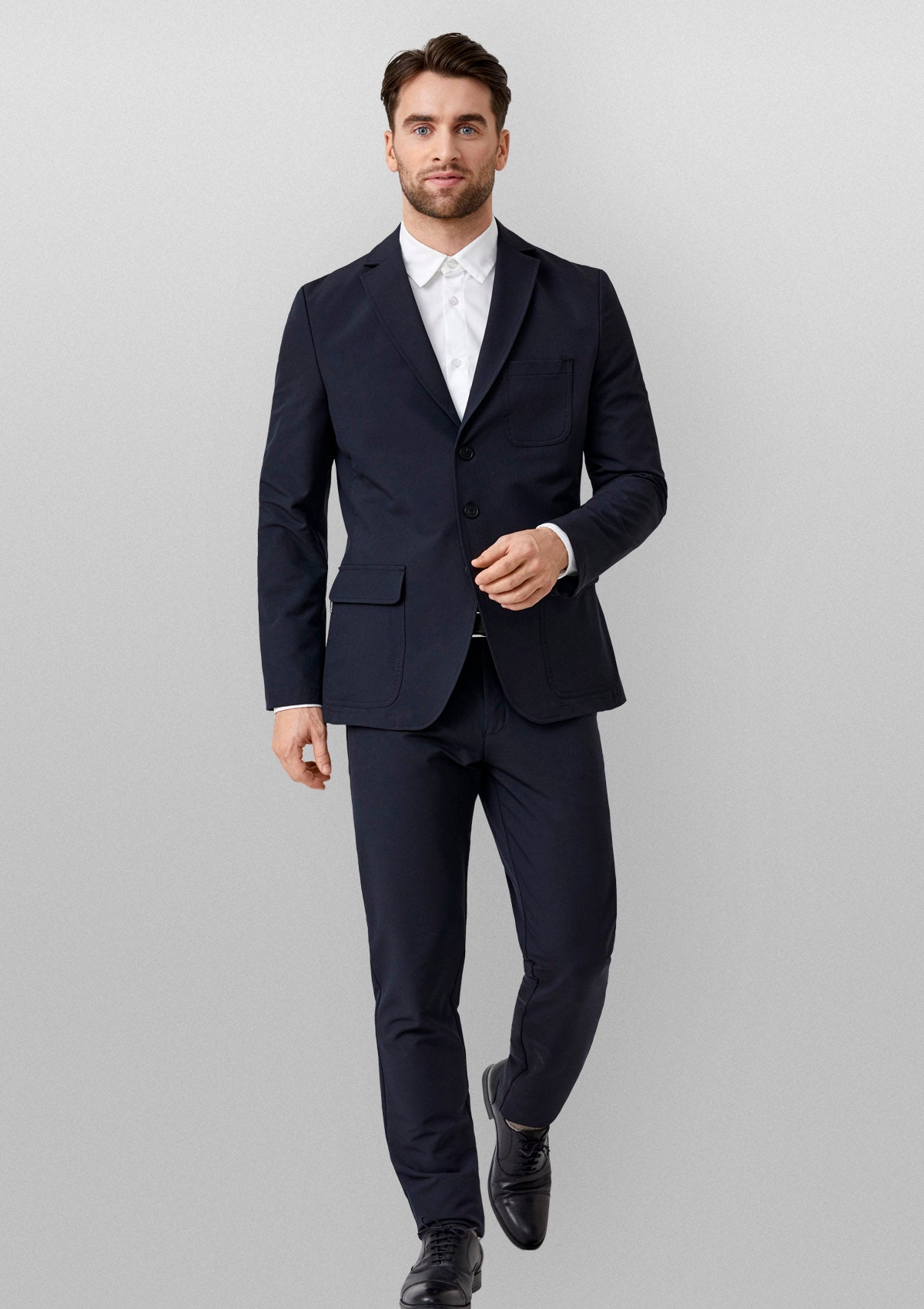 Men's Suit Pants 4-way-stretch Normal Length | Kentaur