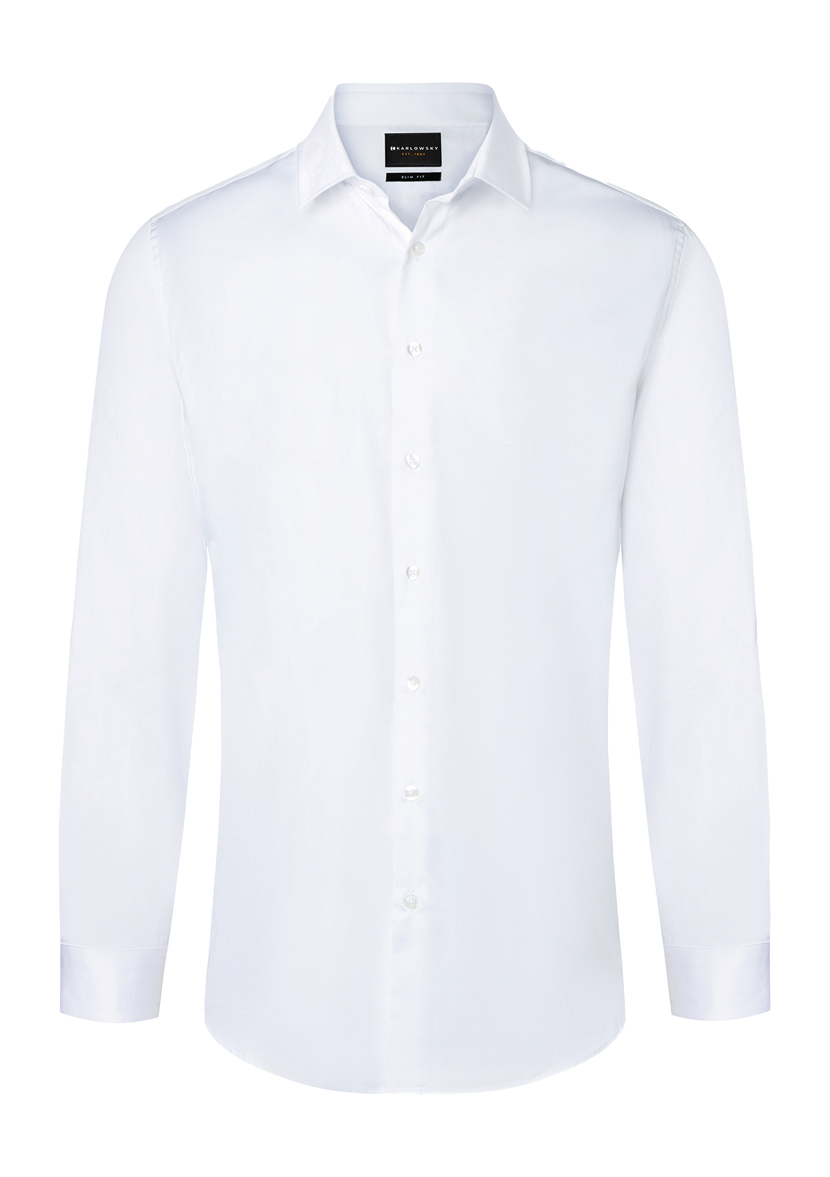 Men's Shirt Active-Stretch Long Sleeves Slim-Fit