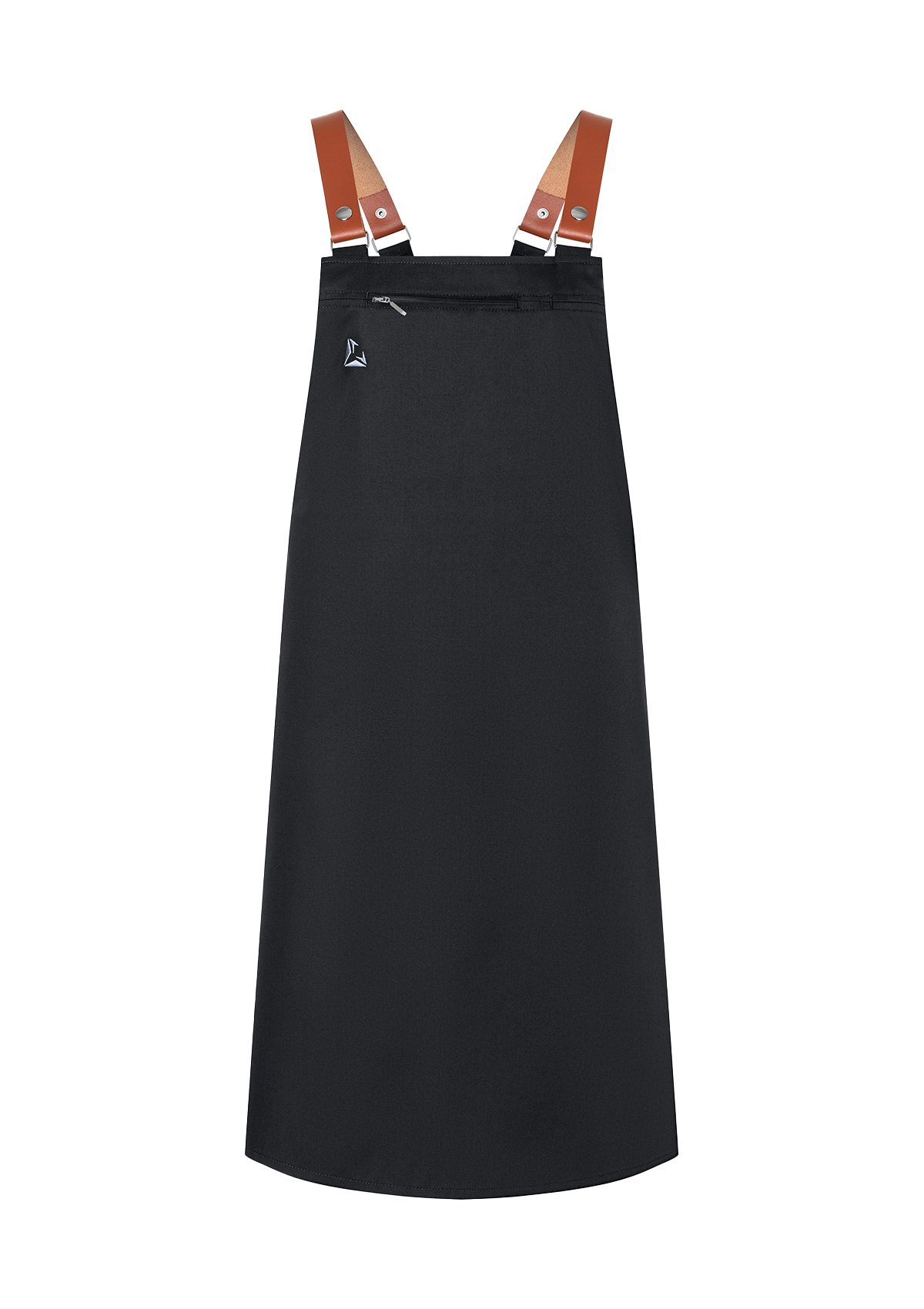 Grembiule a Pettorina con Spallacci in Vera Pelle Unisex