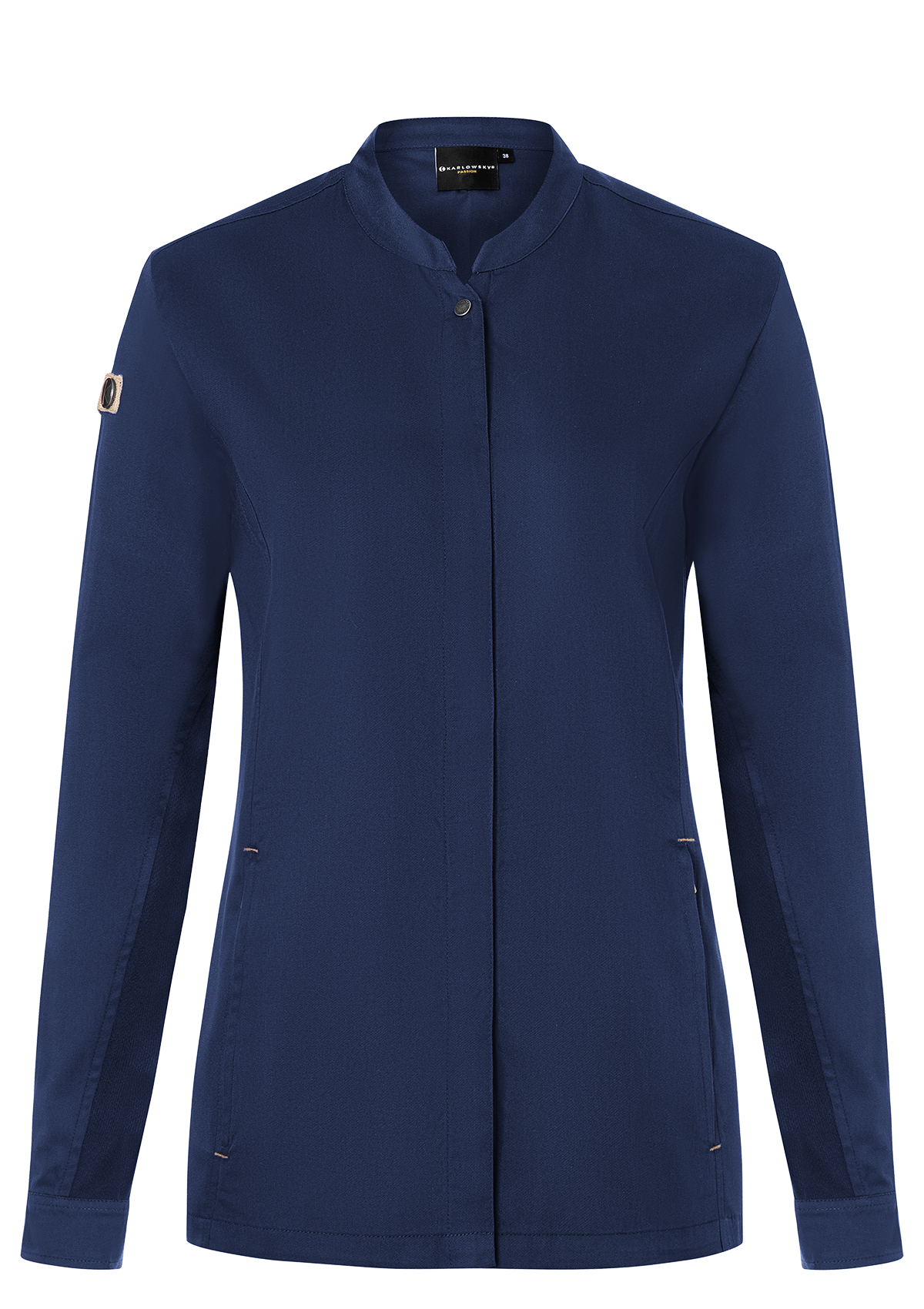 Camicia da Chef Donna Maniche Lunghe Green-Generation