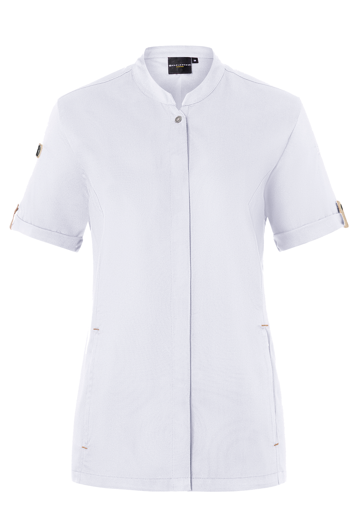 Camicia da Chef Donna Maniche Corte Green-Generation