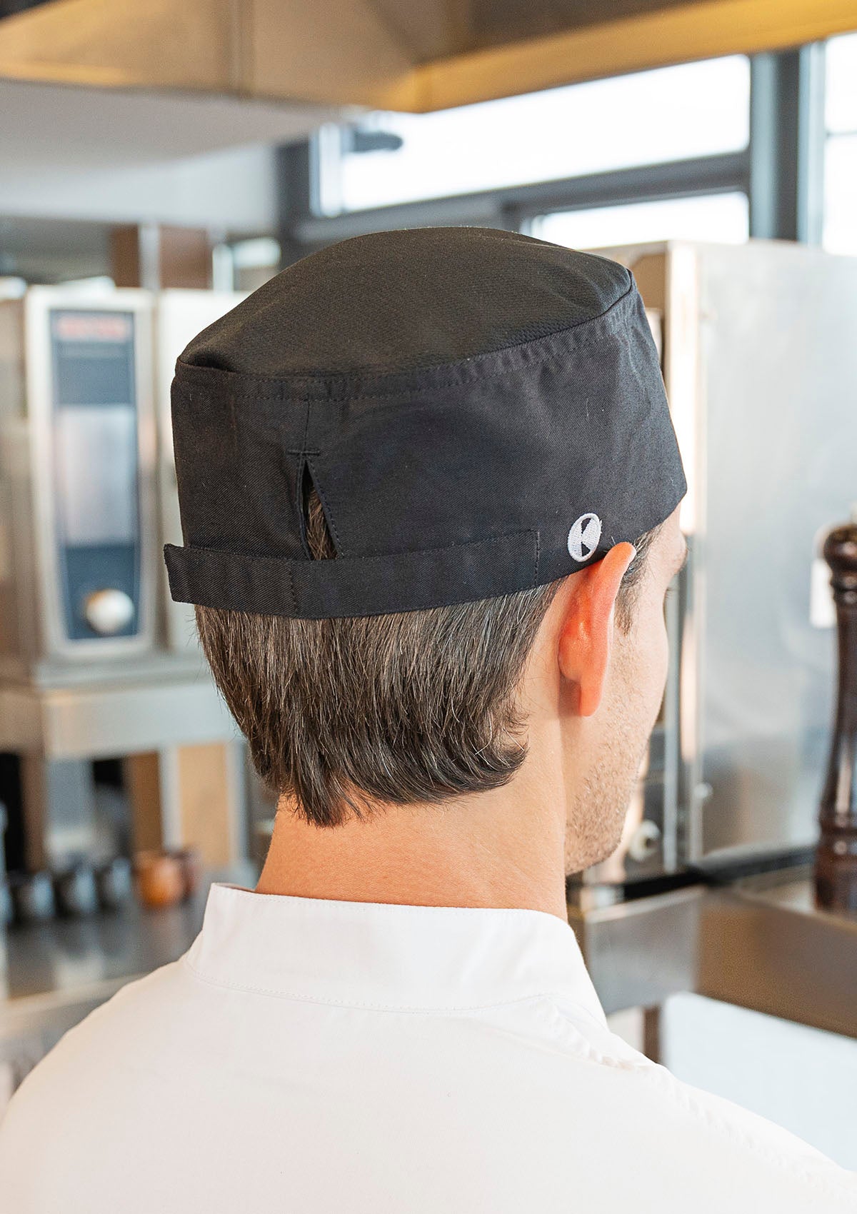 Chef Hat Beanie with Breathable Mesh Insert