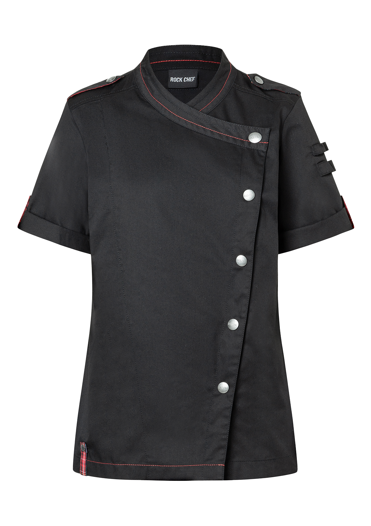 Short-sleeved Ladies' Chef Jacket ROCK CHEF-Stage2 | Rock Chef