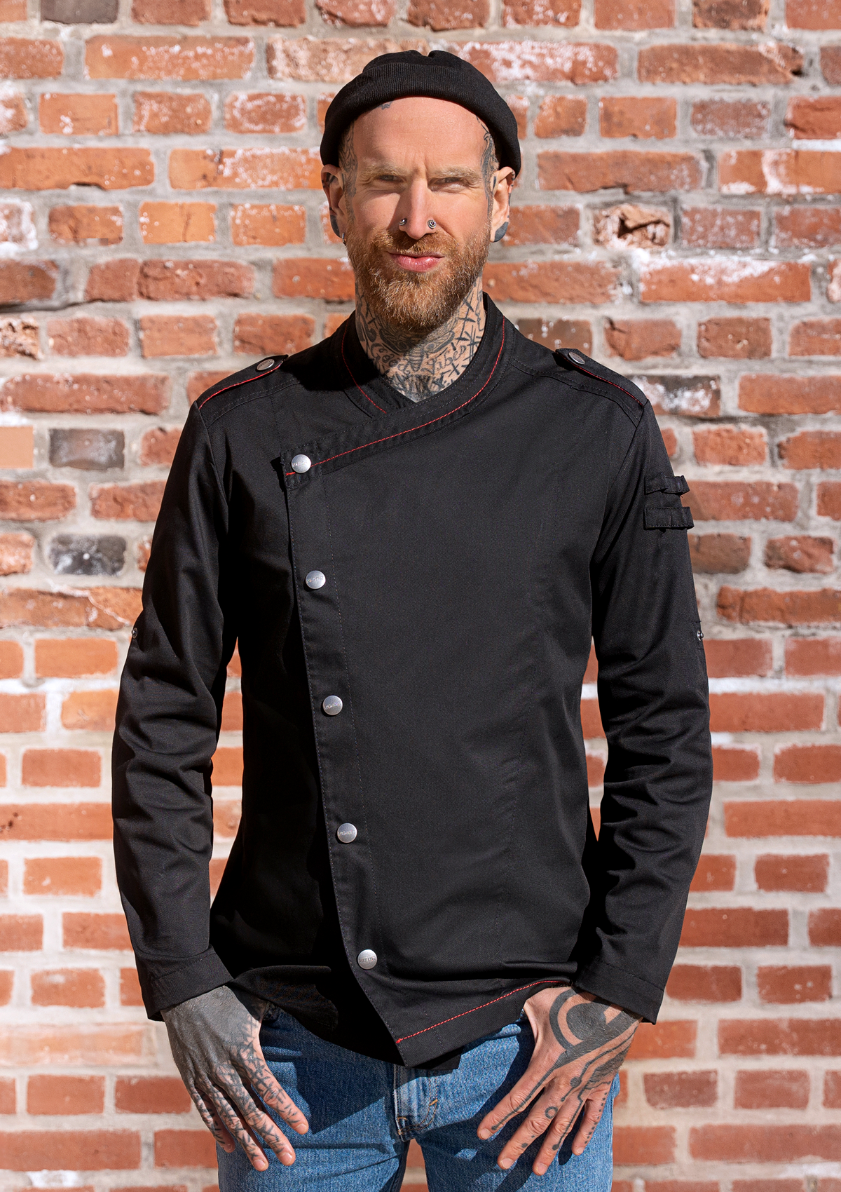 Giacca da Chef Uomo ROCK CHEF® Stage2 Maniche Lunghe