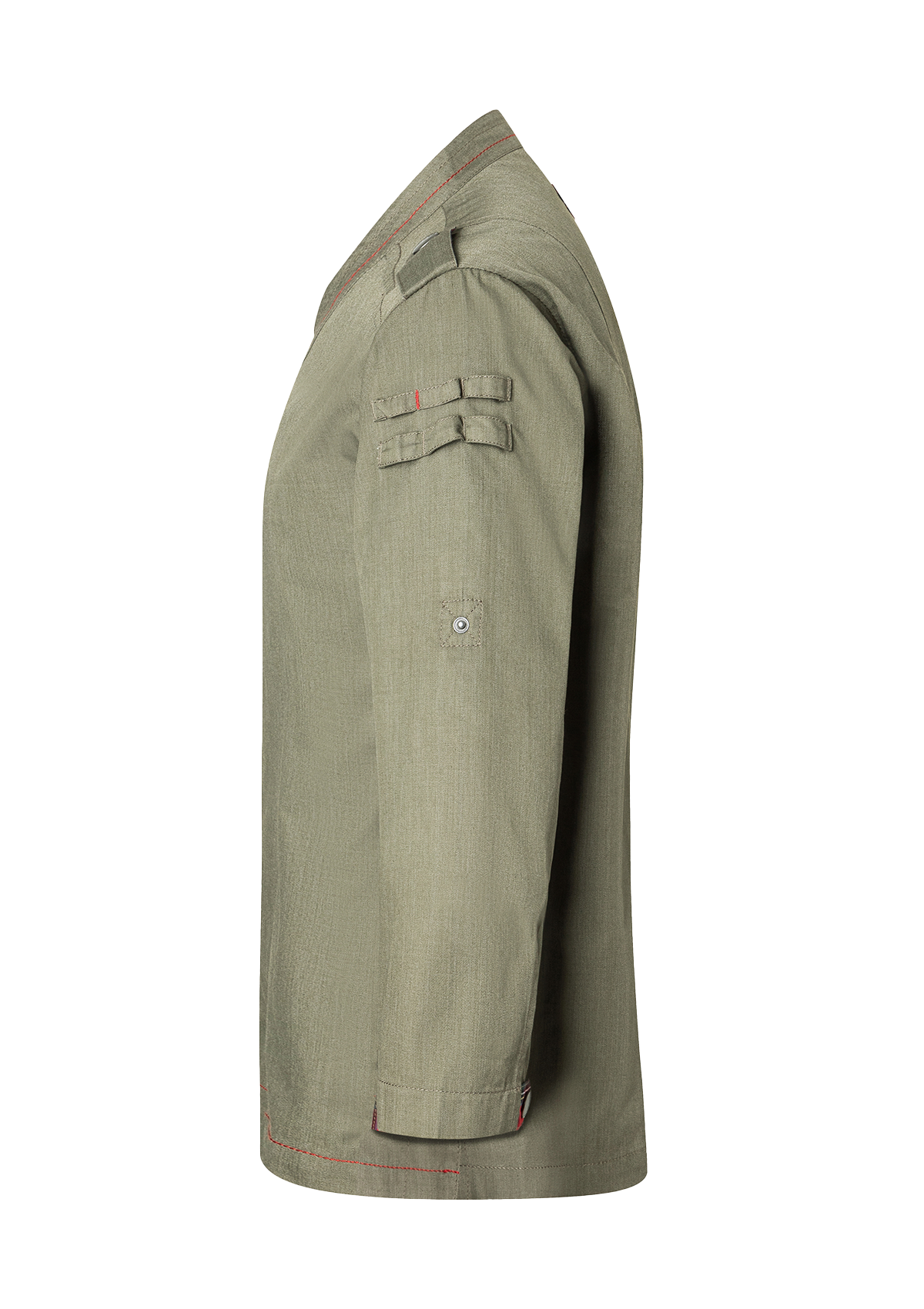 Long-sleeved Men´s Chef Jacket Denim-Style ROCK CHEF®-Stage2