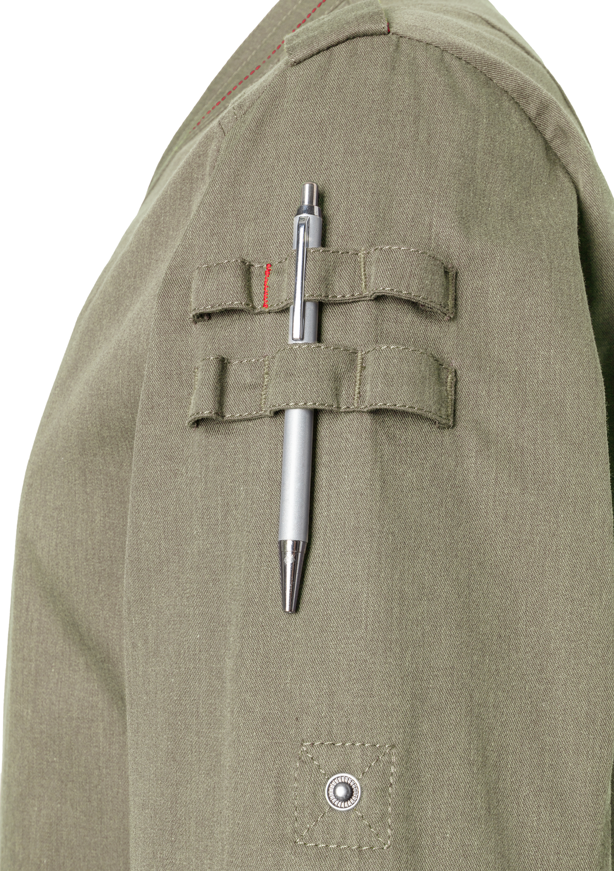 Long-sleeved Men´s Chef Jacket Denim-Style ROCK CHEF®-Stage2