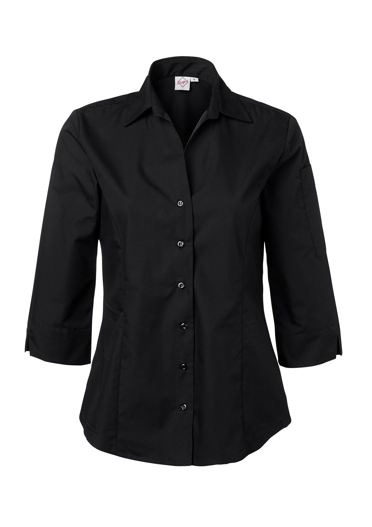 Women's blouse with three-quarter sleeves. Segers | Cookniche
