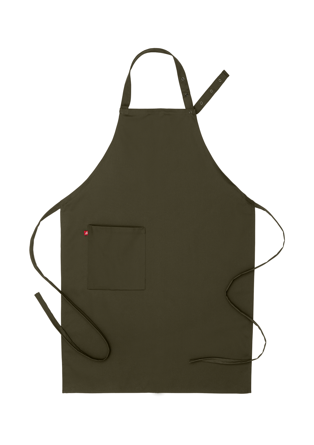 Grembiule a Pettorina con Tasca Destra Unisex