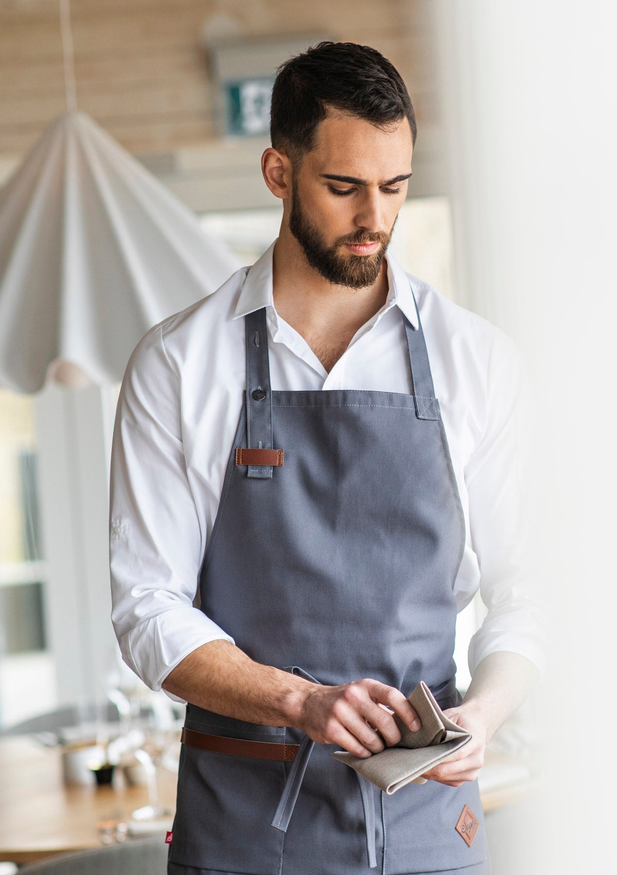 Camicia da Chef Action Unisex Maniche Lunghe