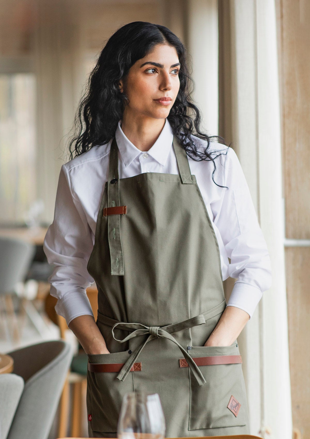 Grembiule a Pettorina Rustico Unisex