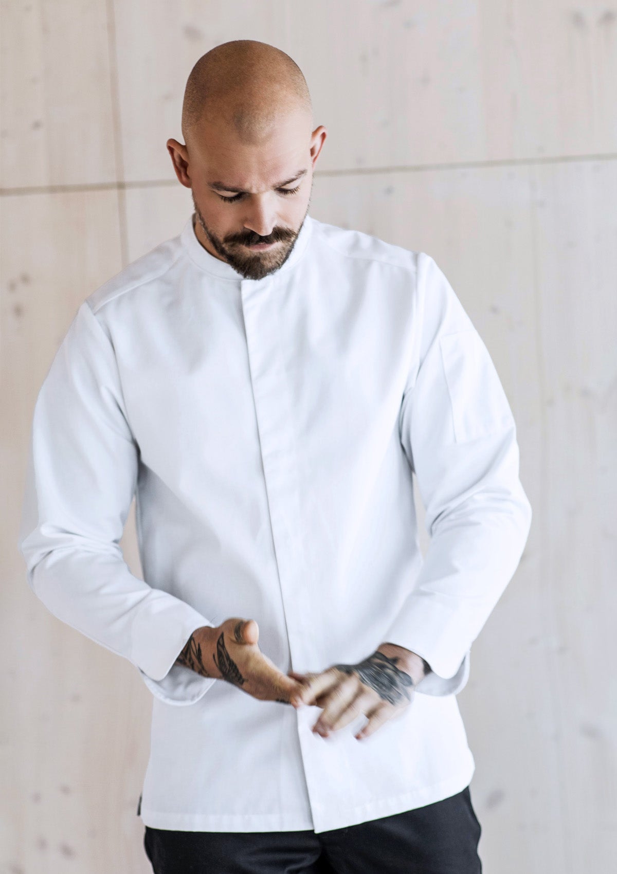 Camicia da Chef Smart Unisex Maniche Lunghe