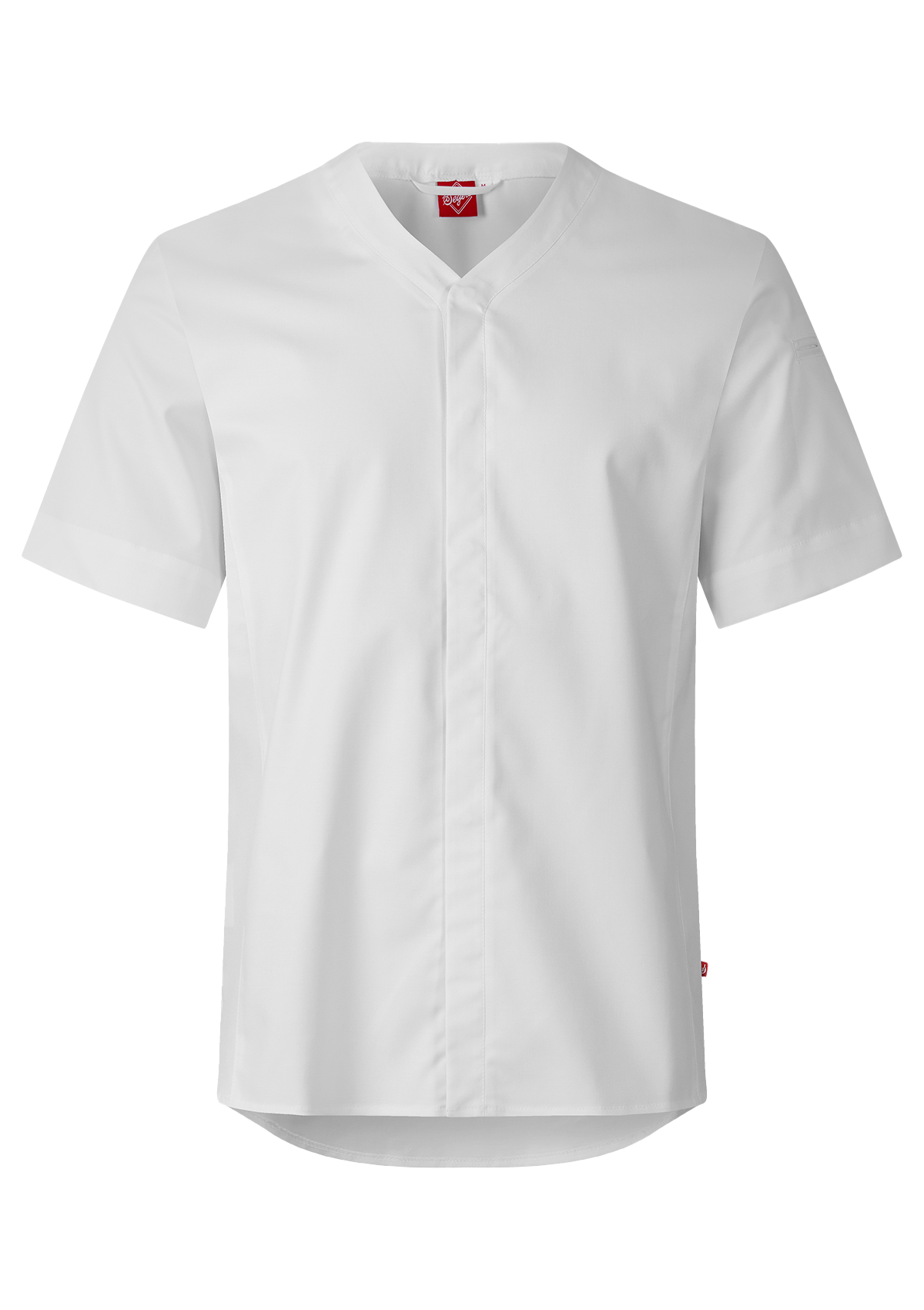 Giacca da Chef con Scollo a V Stretch Unisex