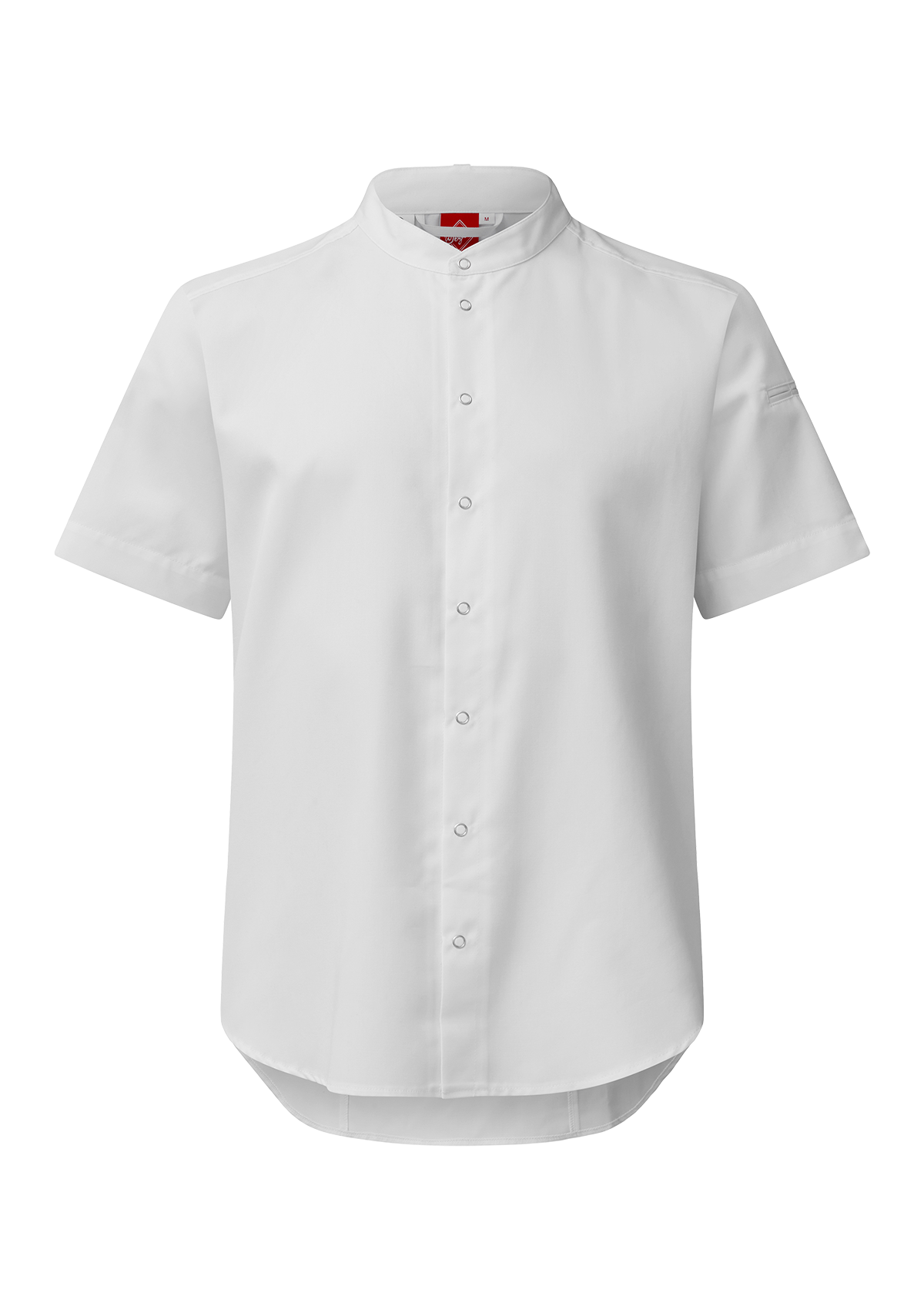 Camicia Ibrida Elegante da Chef Unisex Maniche Corte
