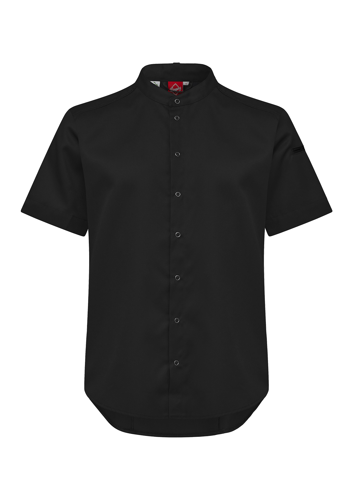 Camicia Ibrida Elegante da Chef Unisex Maniche Corte