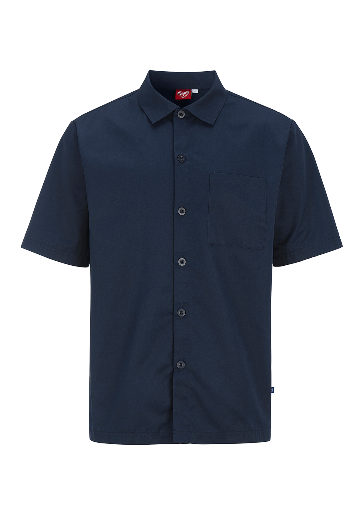 Camicia a Maniche Corte con Vestibilità Rilassata Unisex