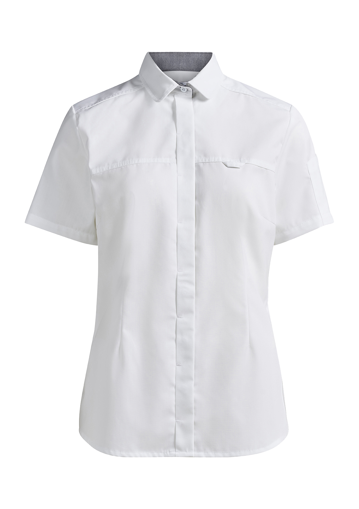 Camicia da Servizio Donna Modern Fit Maniche Corte