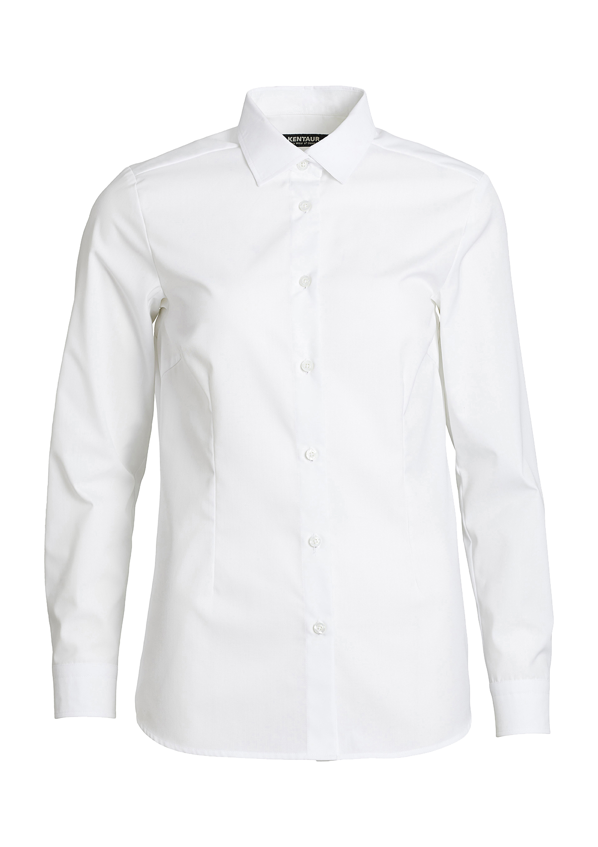 Camicia da Servizio Donna Stretch con Easy Pull-Up Maniche Lunghe