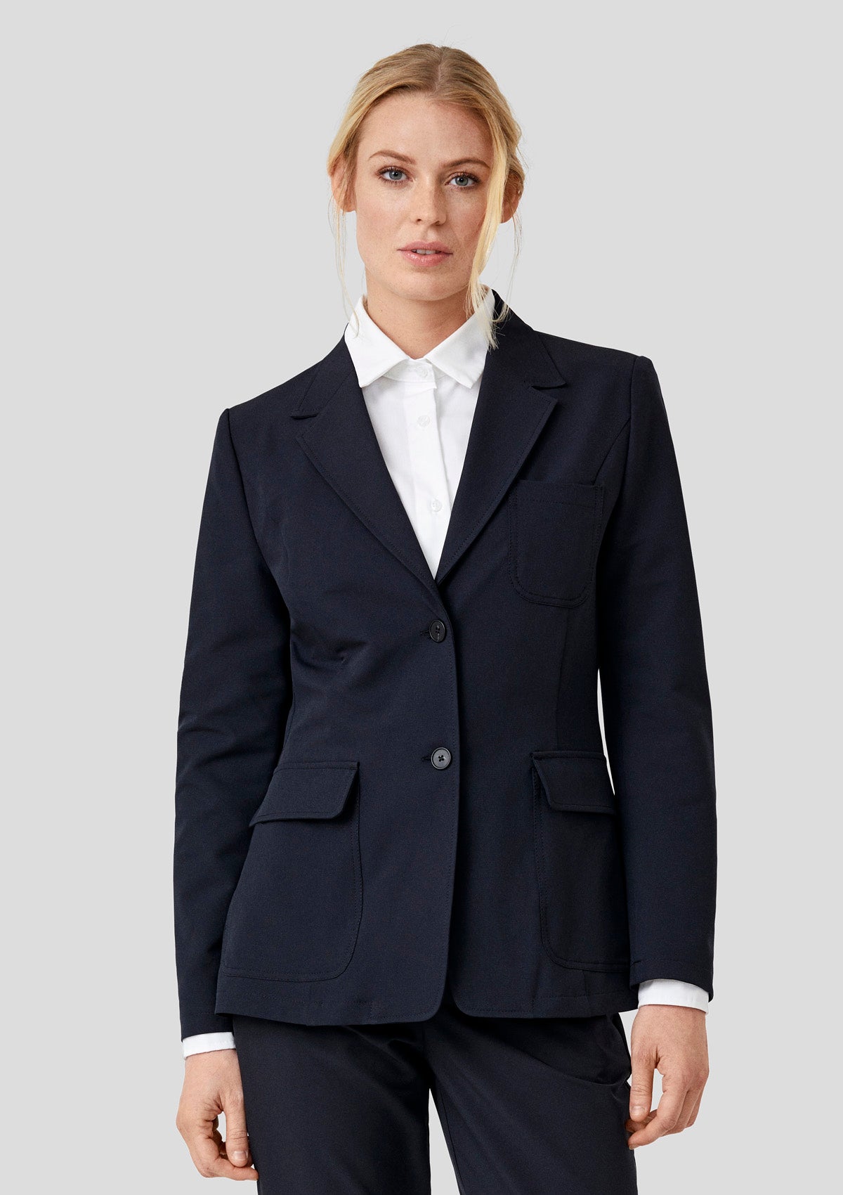 Blazer da Donna 4-Way Stretch Maniche Lunghe