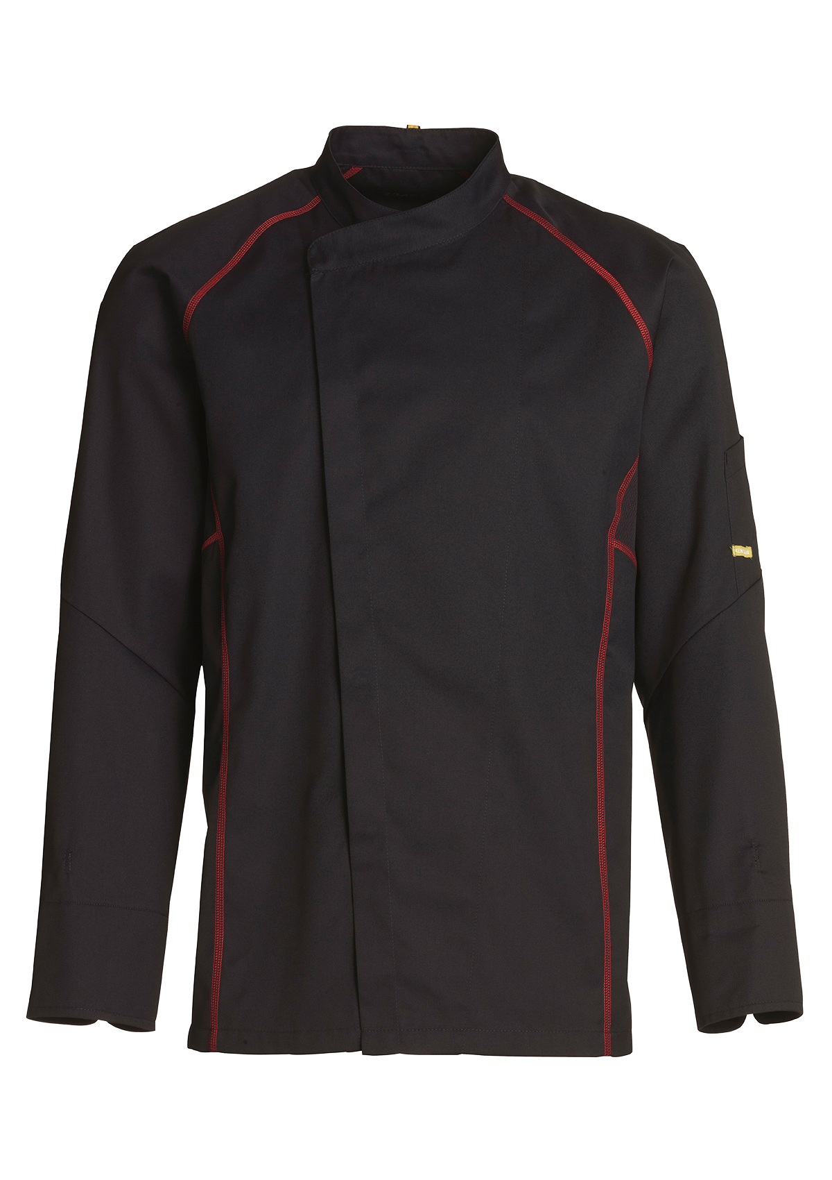 Sporty Chef Jacket with Flatlock Long Sleeves Unisex