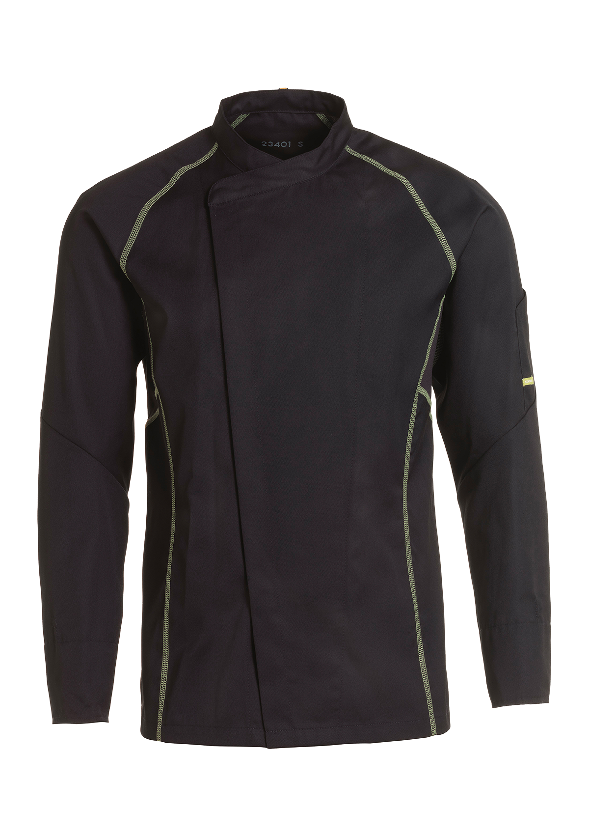 Sporty Chef Jacket with Flatlock Long Sleeves Unisex