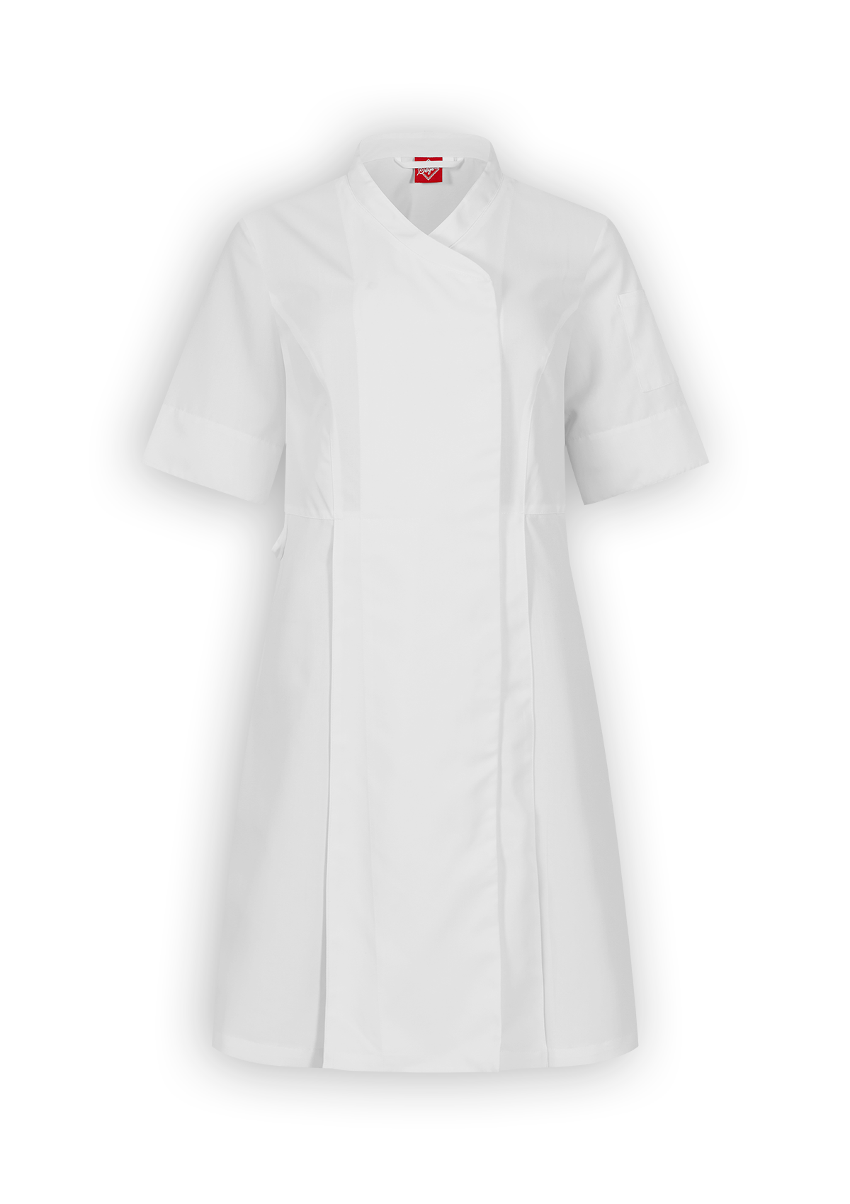 Abito da Chef Donna Unico in Tessuto Stretch