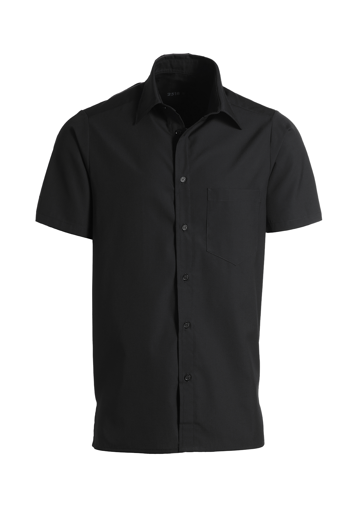 Camicia Uomo Servizio Taglio Classico Maniche Corte
