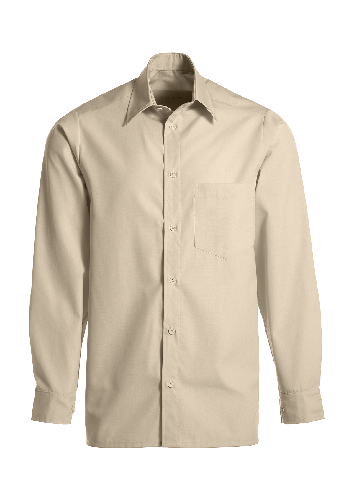 Camicia Uomo Servizio Taglio Classico Maniche Lunghe