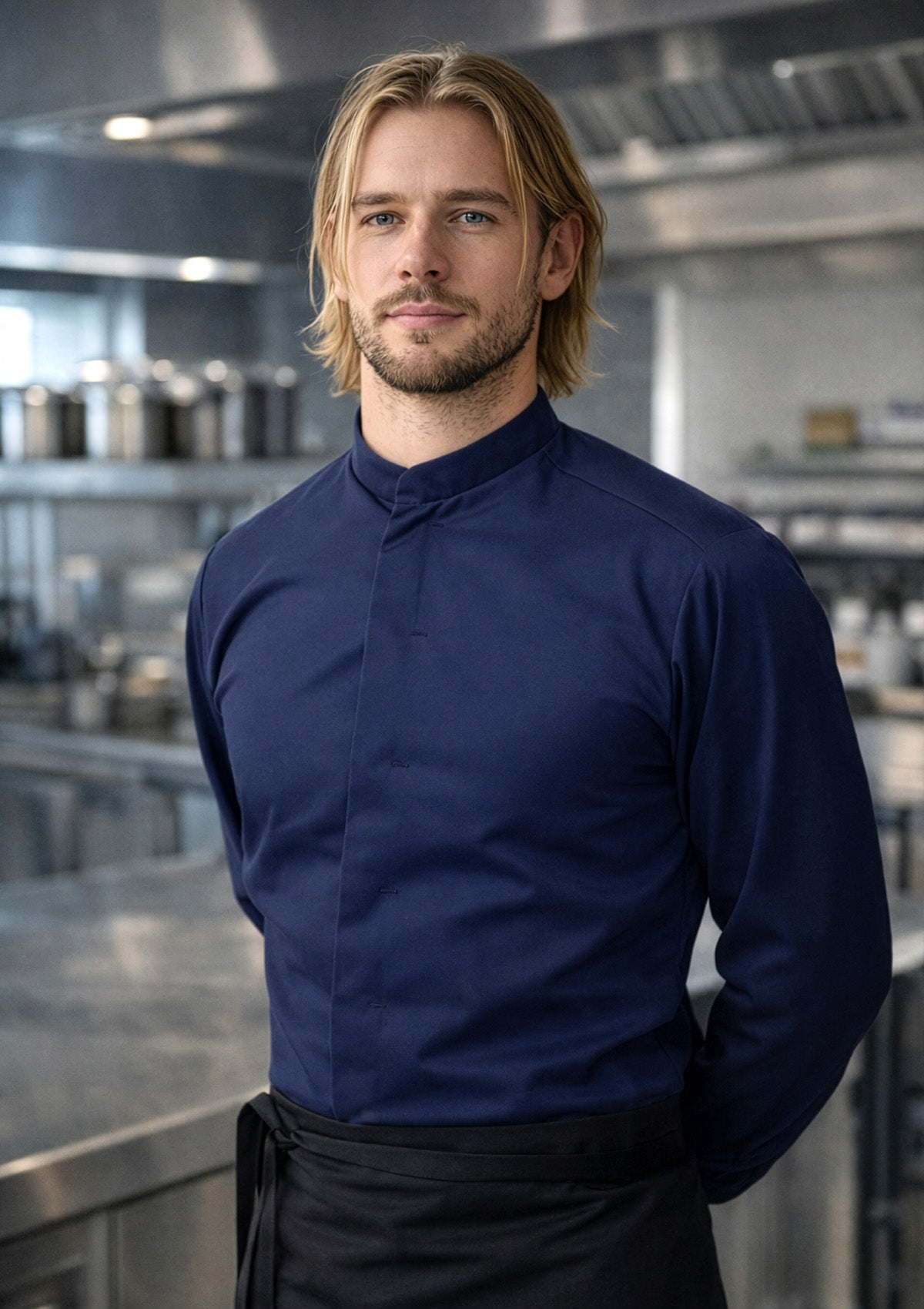 Camicia da Chef Unisex con TENCEL™ Lyocell Maniche Lunghe