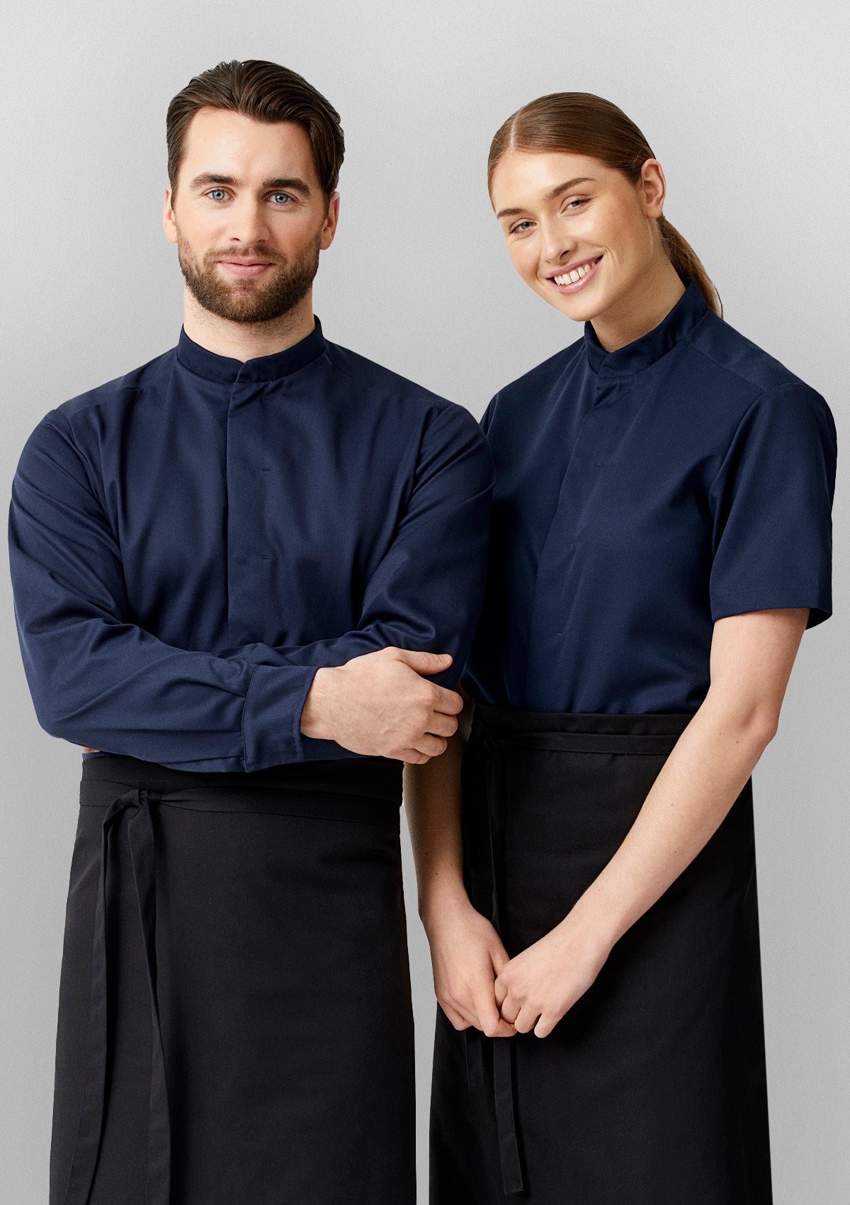 Camicia Chef con TENCEL™ Lyocell Maniche Corte Unisex