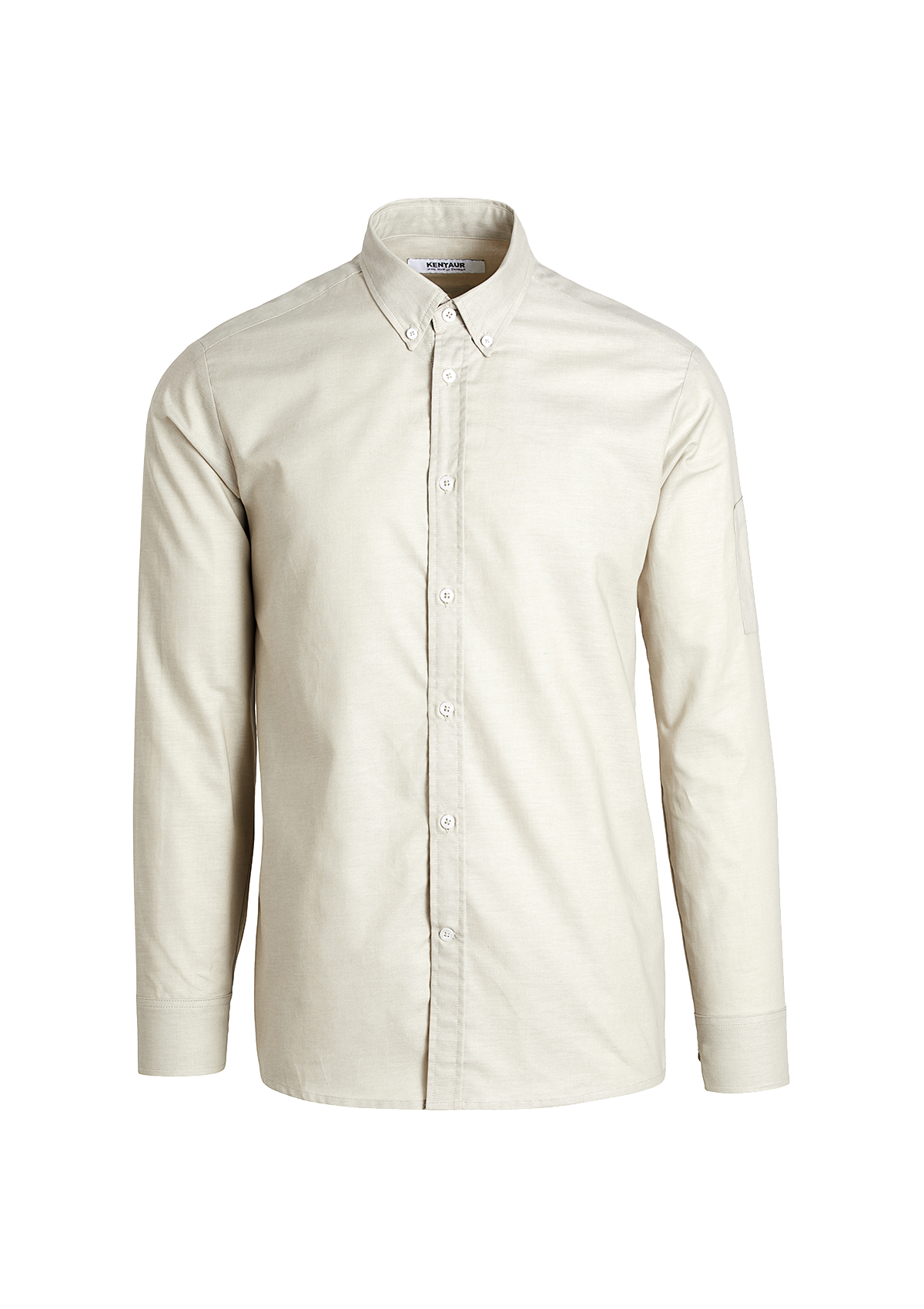 Camicia Oxford Uomo Button-Down Maniche Lunghe