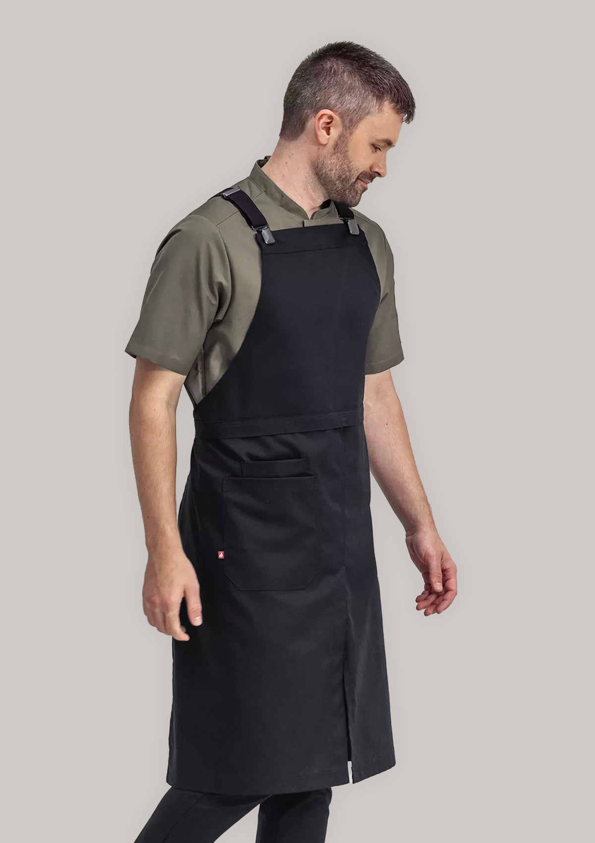 Grembiule 2-in-1 in Canvas con Bretelle