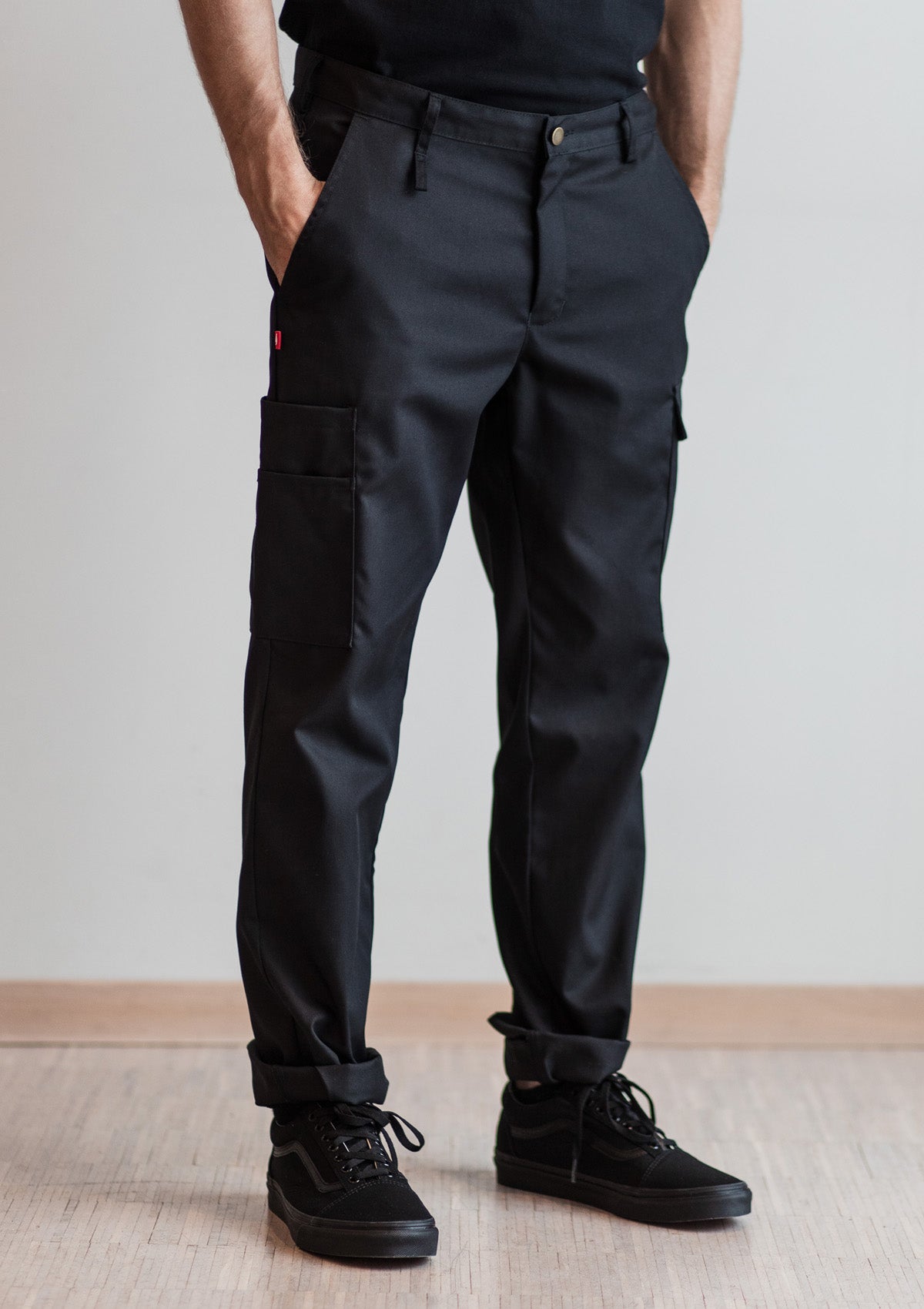 Pantaloni da Chef Uomo con Fronte Liscio