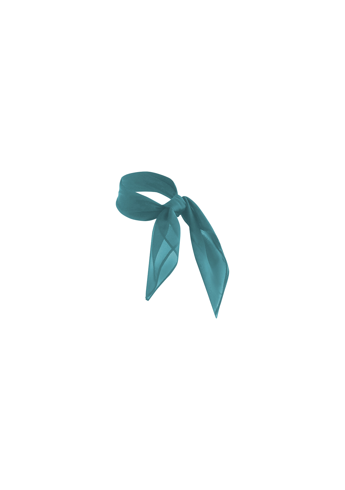 Foulard in Chiffon Donna Classico