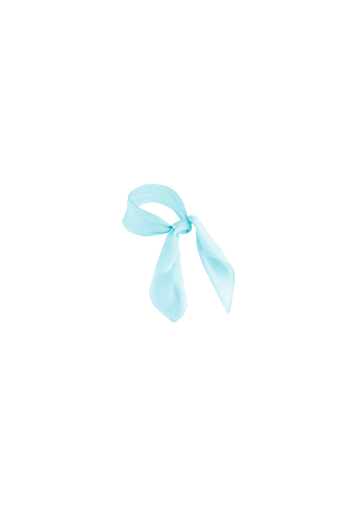 Foulard in Chiffon Donna Classico