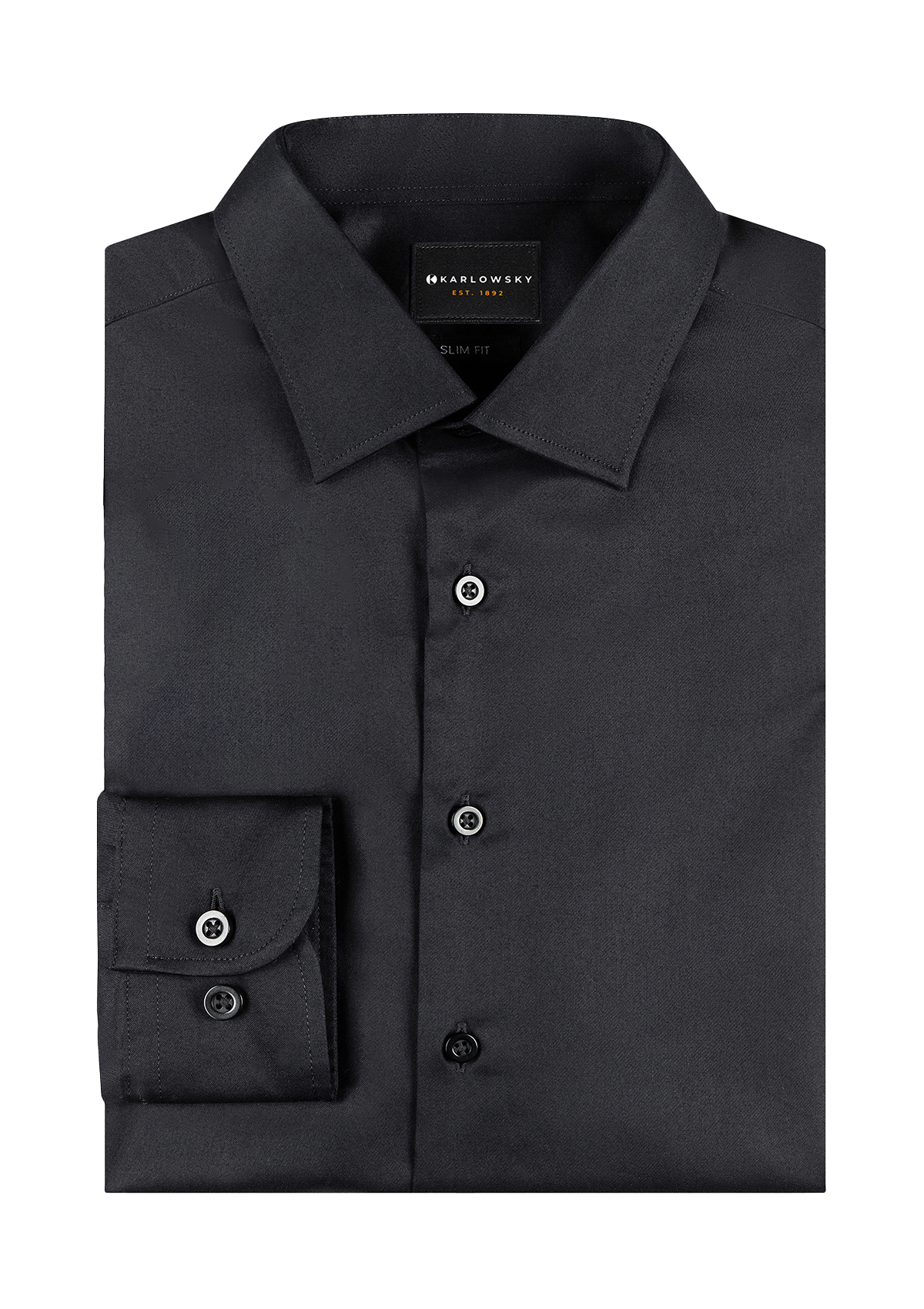 Men's Shirt Active-Stretch Long Sleeves Slim-Fit