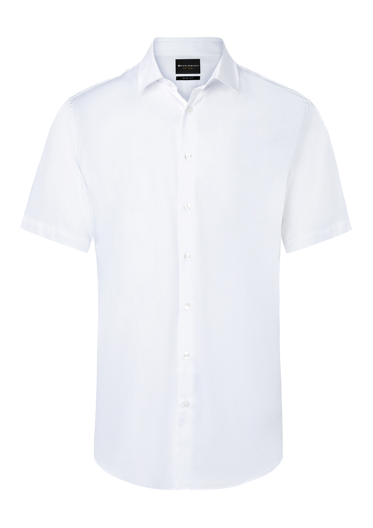 Camicia Uomo Active-Stretch Maniche Corte Modern Fit