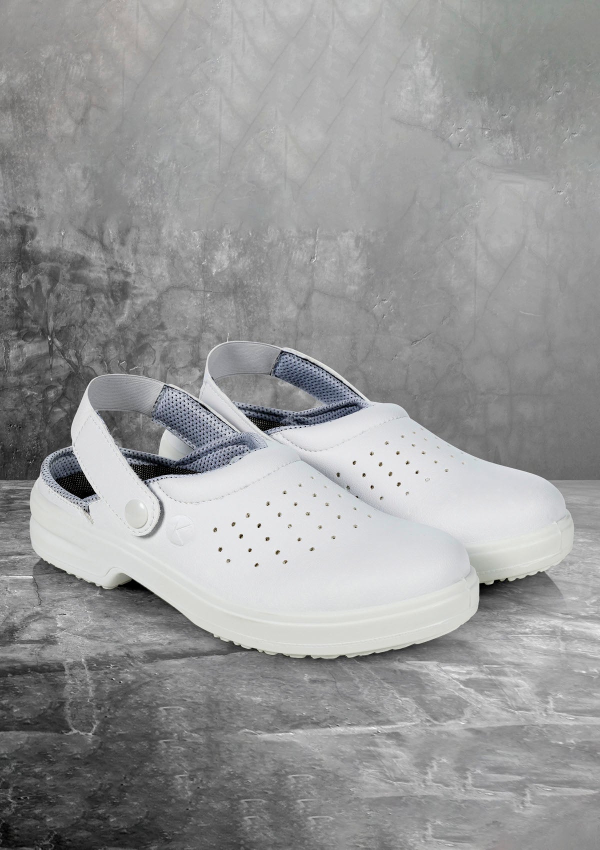 Zoccoli da Chef Oxford con Puntale di Sicurezza Unisex