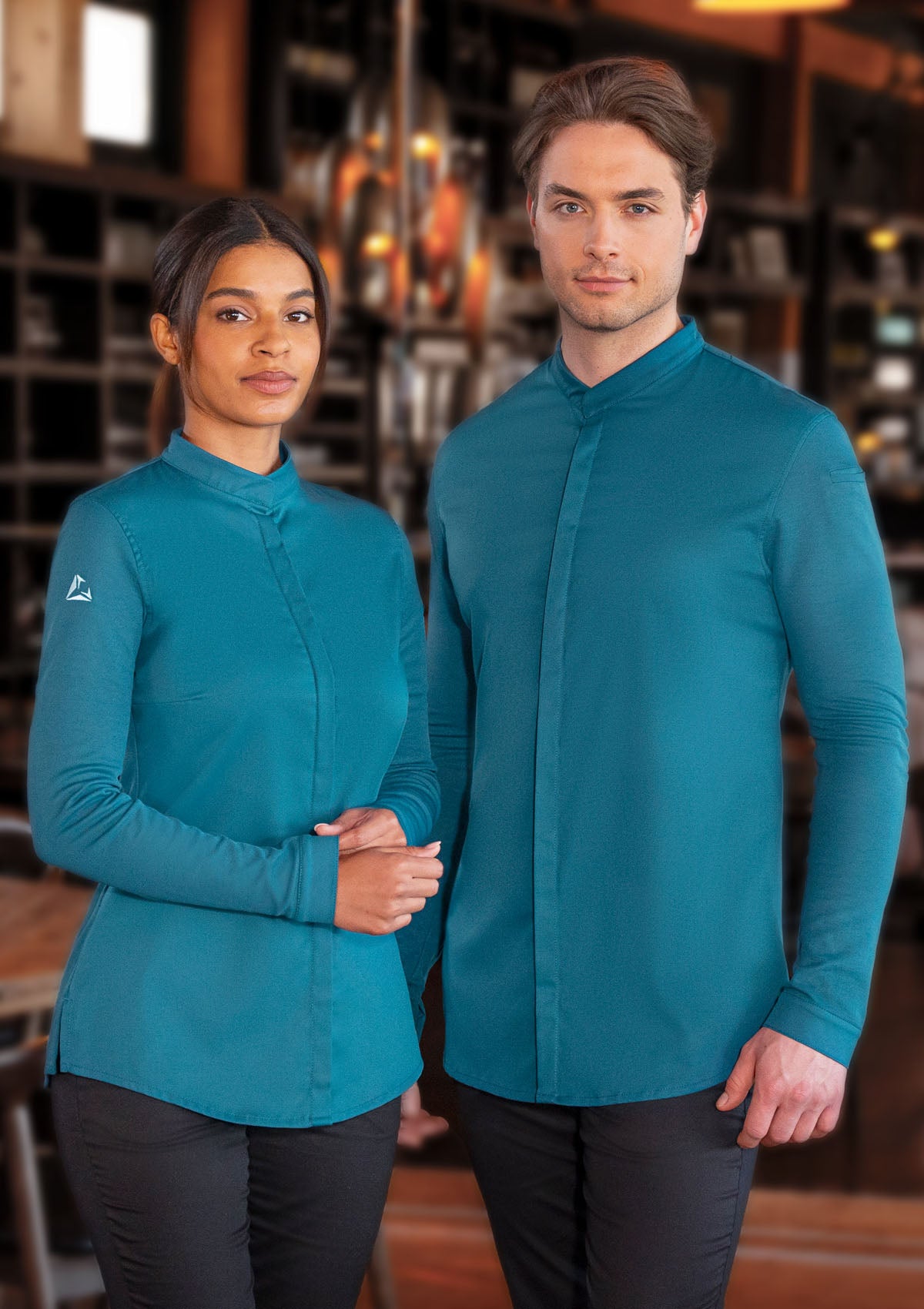 Giacca da Chef Uomo Avantgarde Maniche Lunghe Slim Fit
