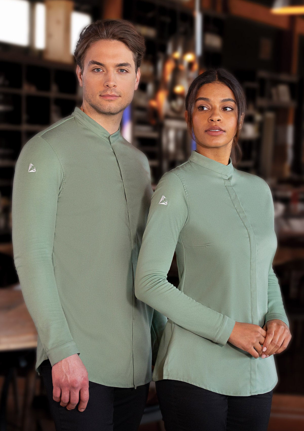 Giacca da Chef Uomo Avantgarde Maniche Lunghe Slim Fit
