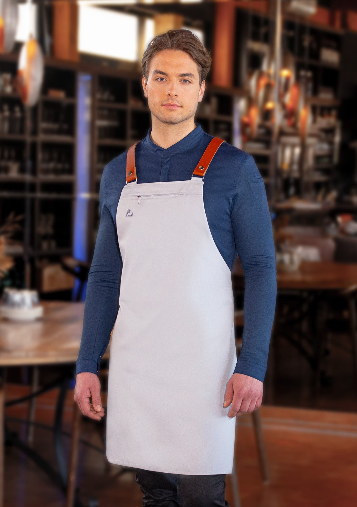 Giacca da Chef Uomo Avantgarde Maniche Lunghe Slim Fit