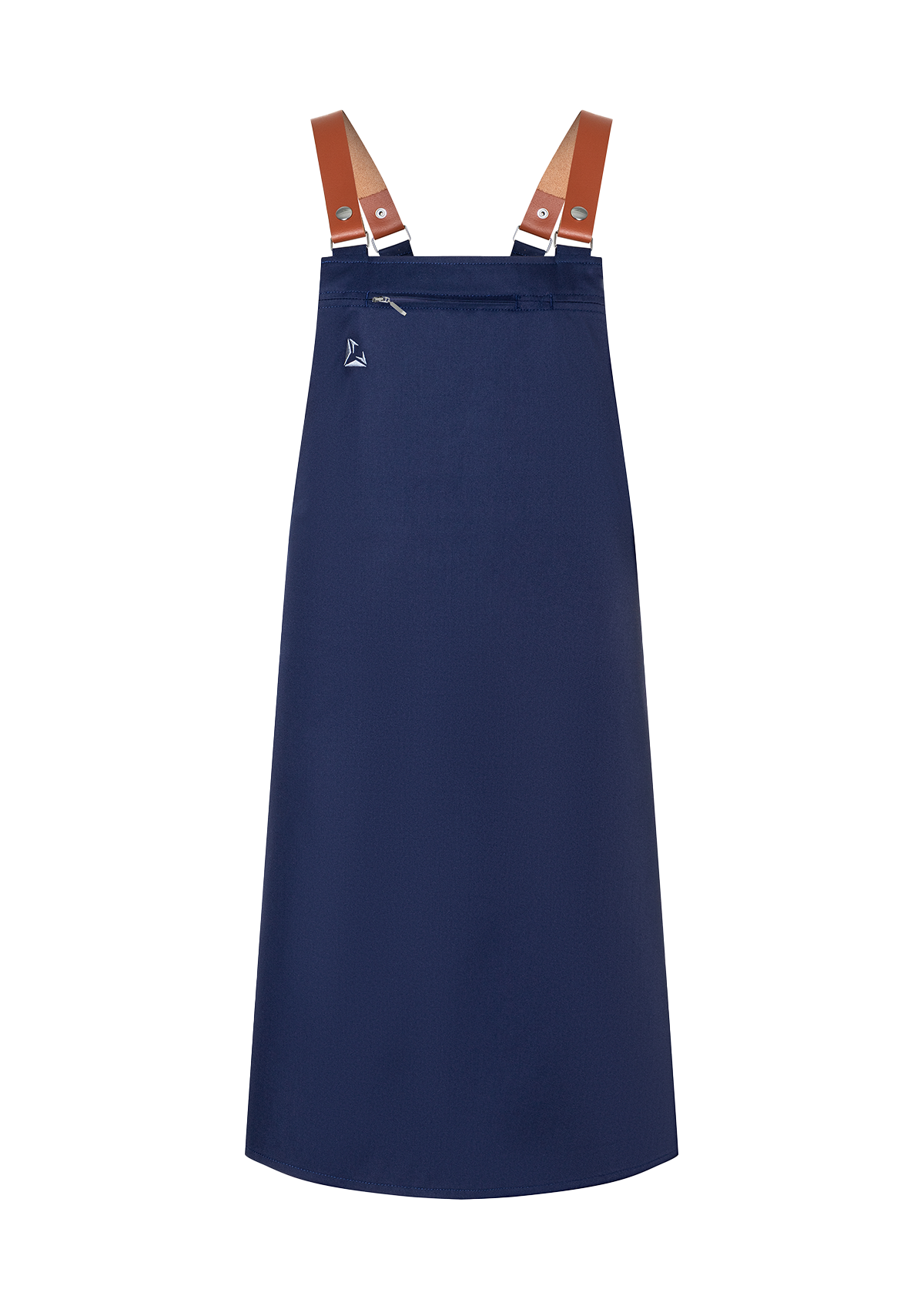 Grembiule a Pettorina con Spallacci in Vera Pelle Unisex
