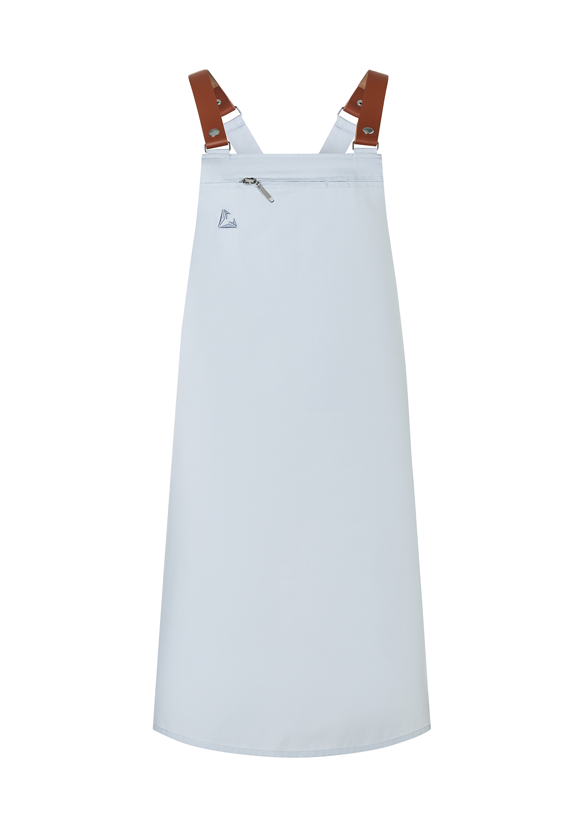 Grembiule a Pettorina con Spallacci in Vera Pelle Unisex
