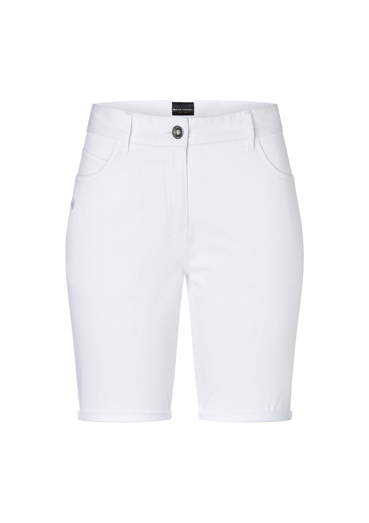 Pantaloncini Donna 5 Tasche Classic-Stretch