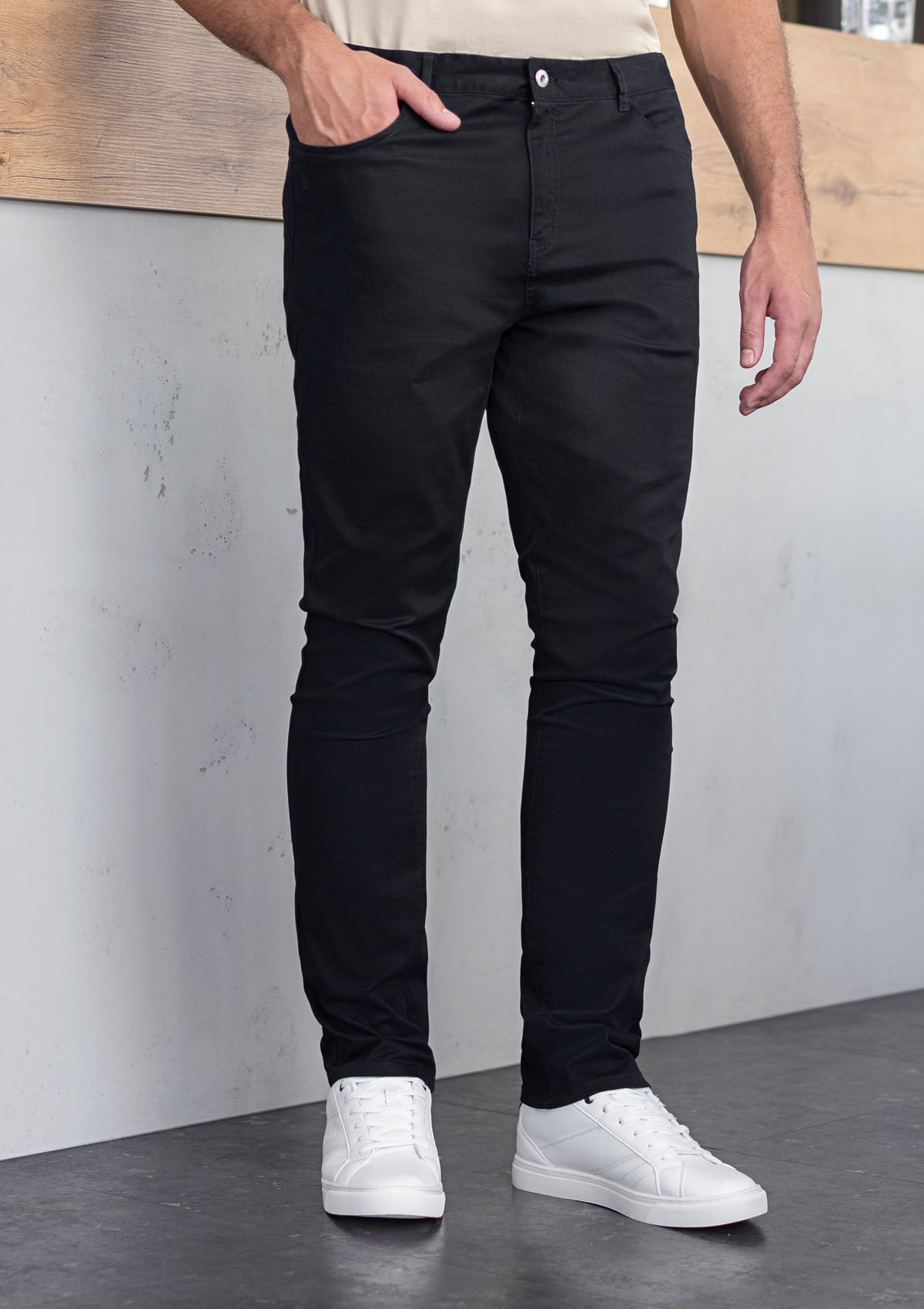Pantaloni da Chef Uomo 5 Tasche Neri o Bianchi