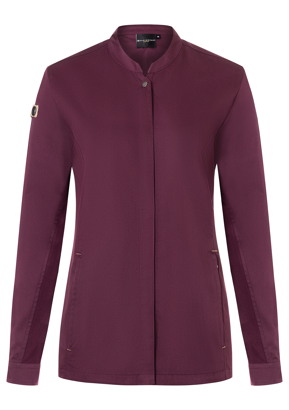 Camicia da Chef Donna Maniche Lunghe Green-Generation