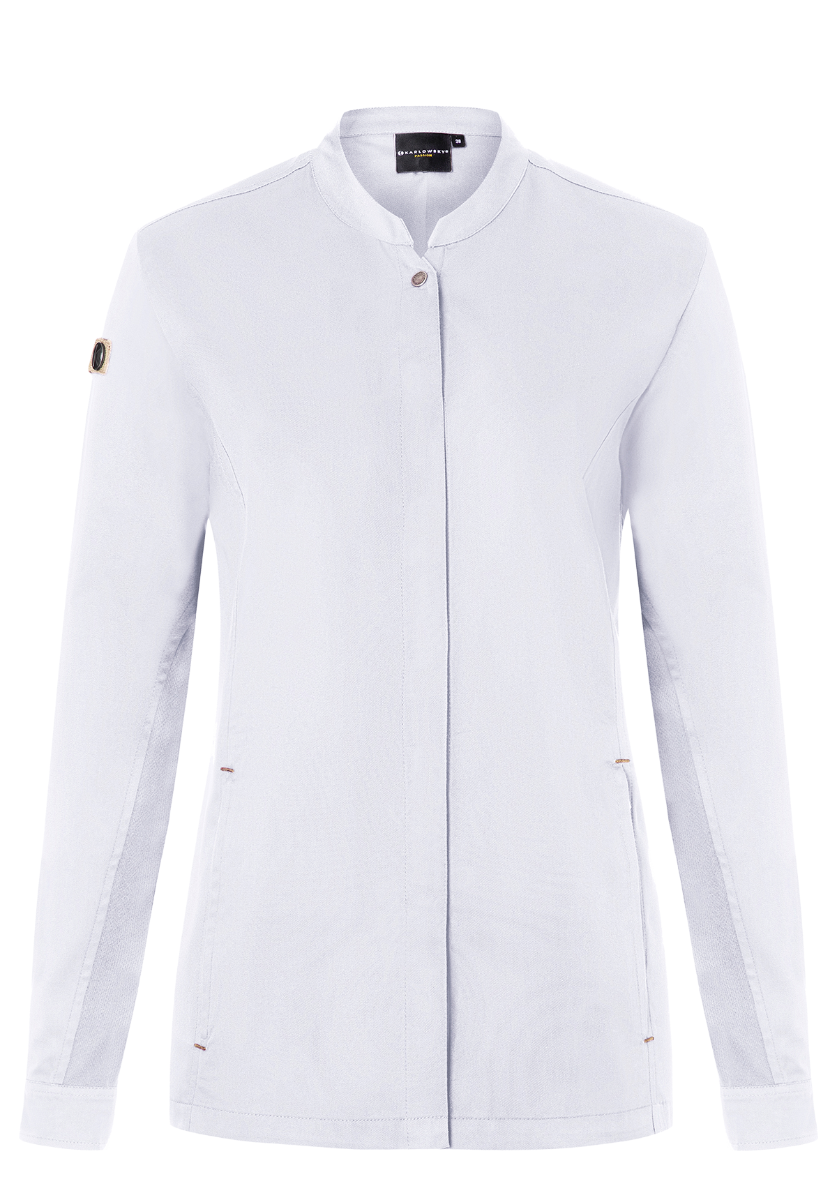Camicia da Chef Donna Maniche Lunghe Green-Generation