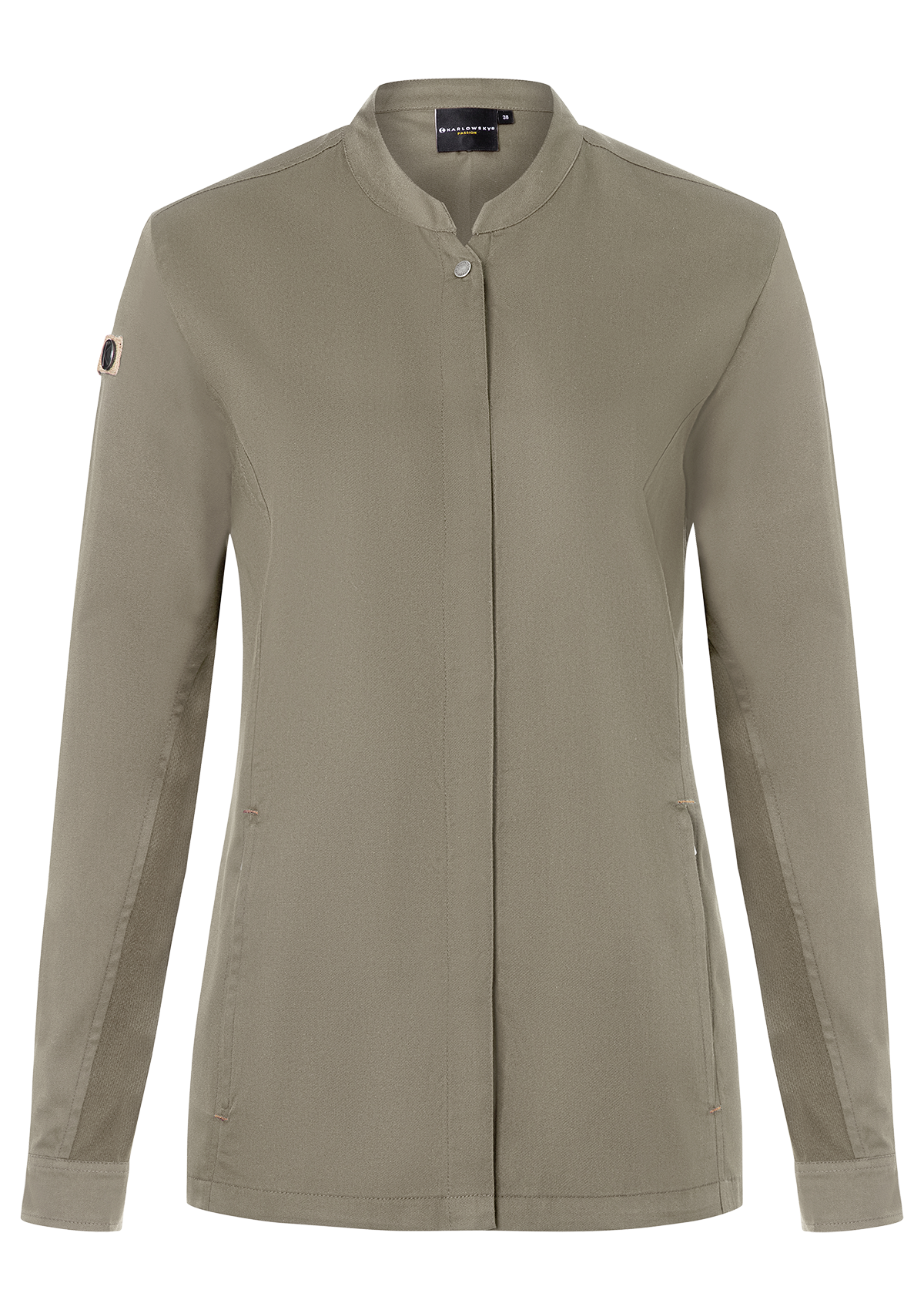 Camicia da Chef Donna Maniche Lunghe Green-Generation