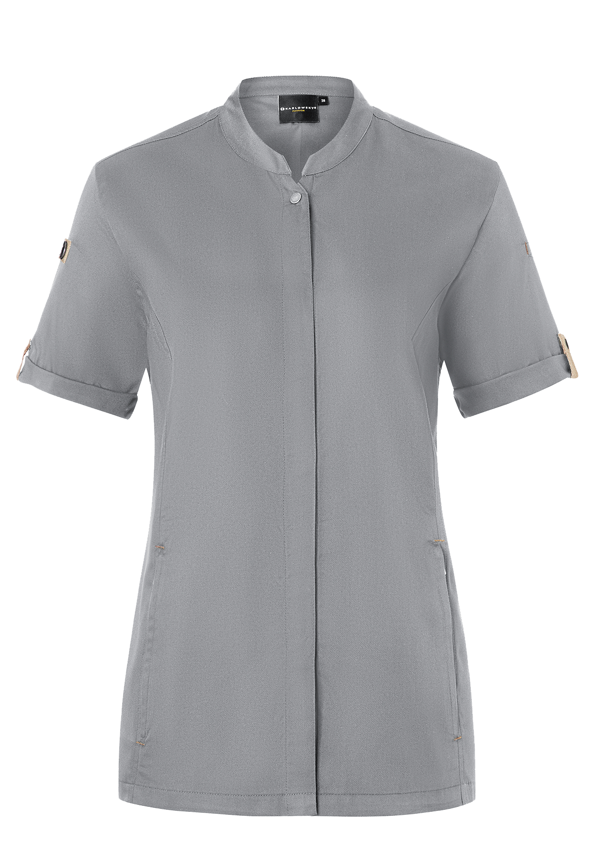 Camicia da Chef Donna Maniche Corte Green-Generation